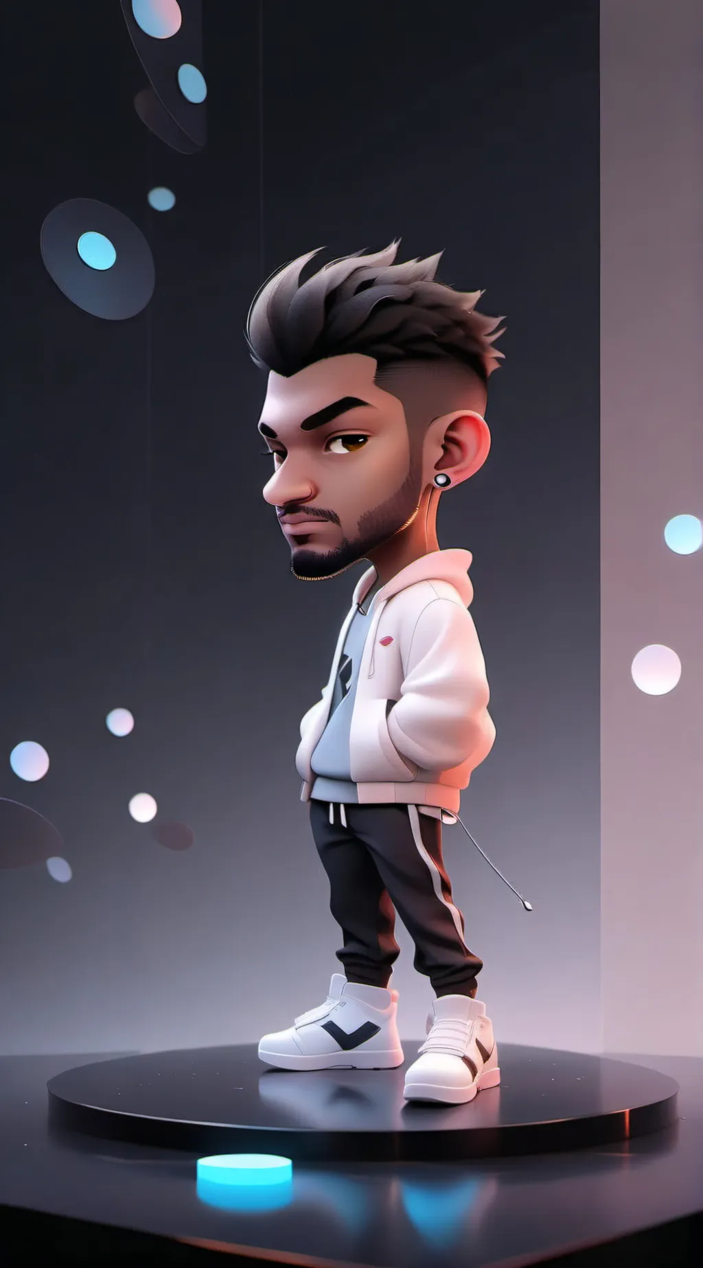 ai character: speedy dee background