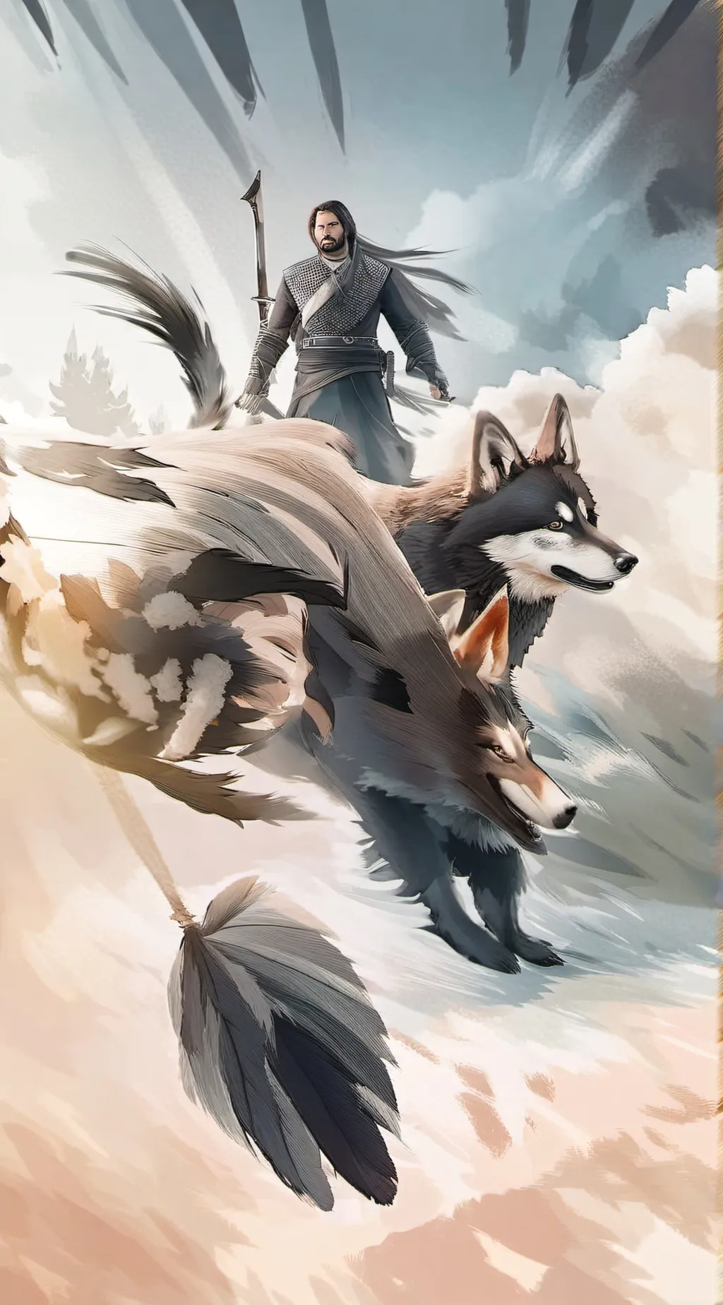 ai character: Mha hybrid background