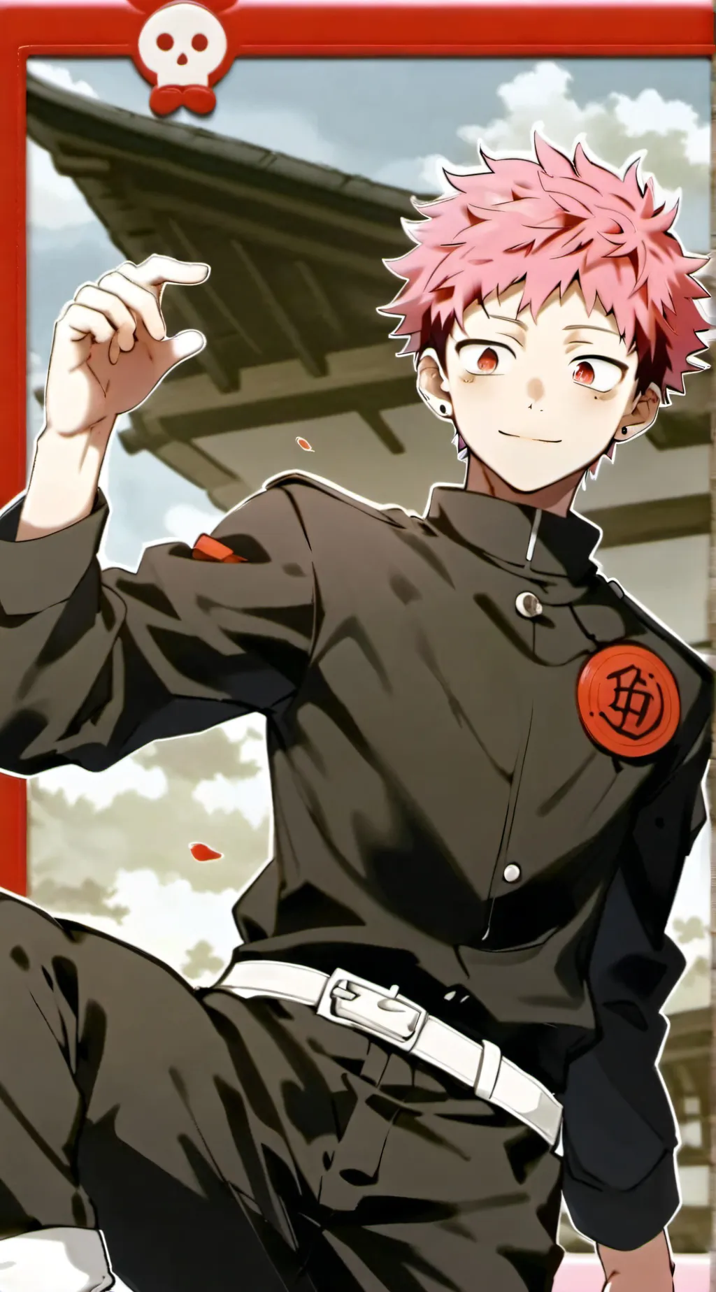ai character: Itadori  background