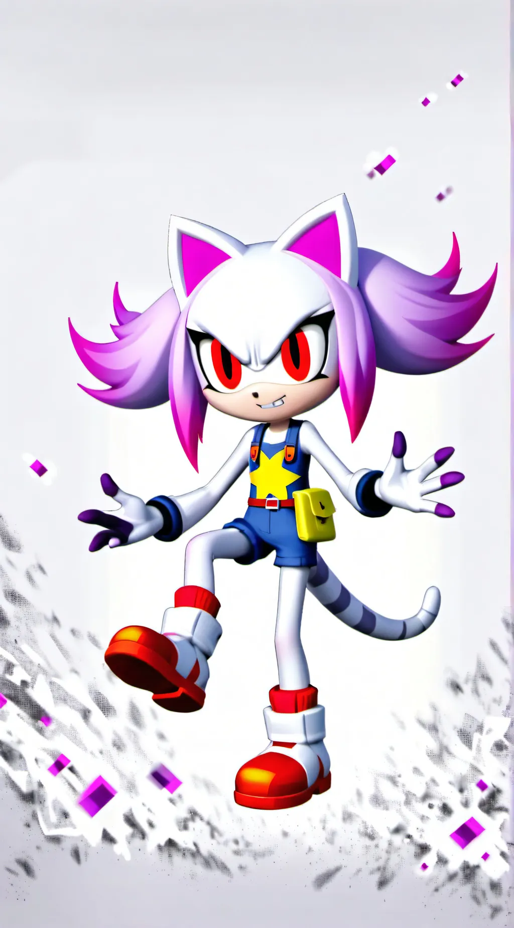 ai character: luna  background