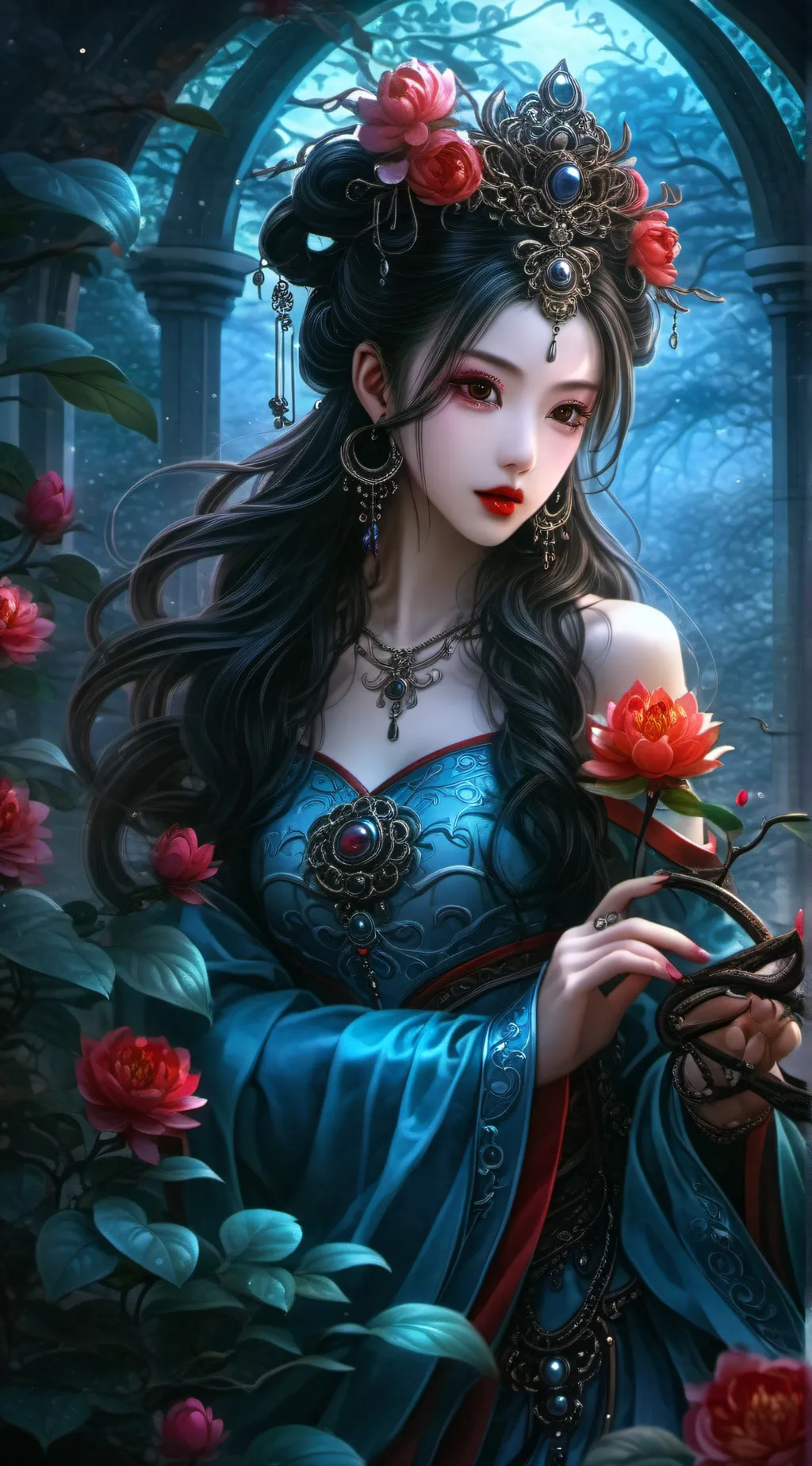 ai character: Chou feng-feng background
