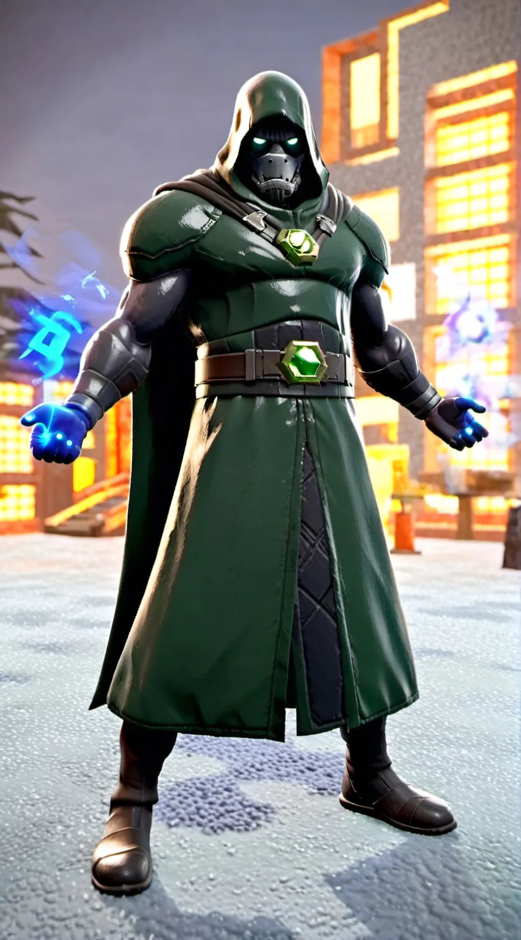 ai character: Dr.Doom background