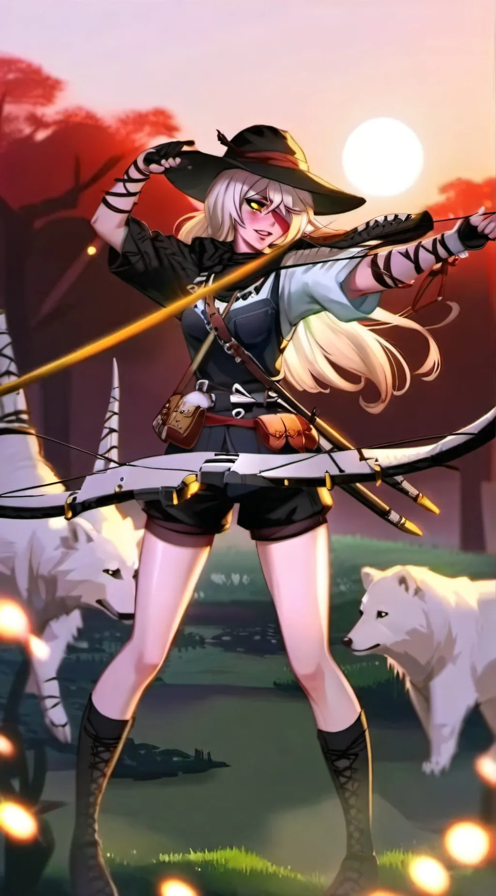 ai character: Skeleton Girl background