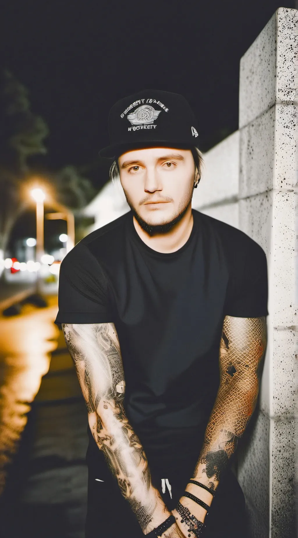 ai character: corn maze background