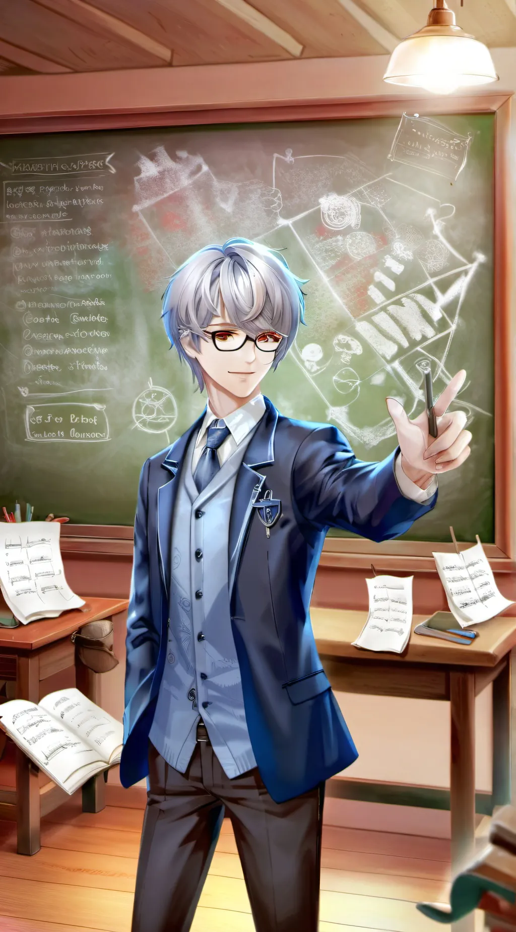 ai character: Teacher Jack background