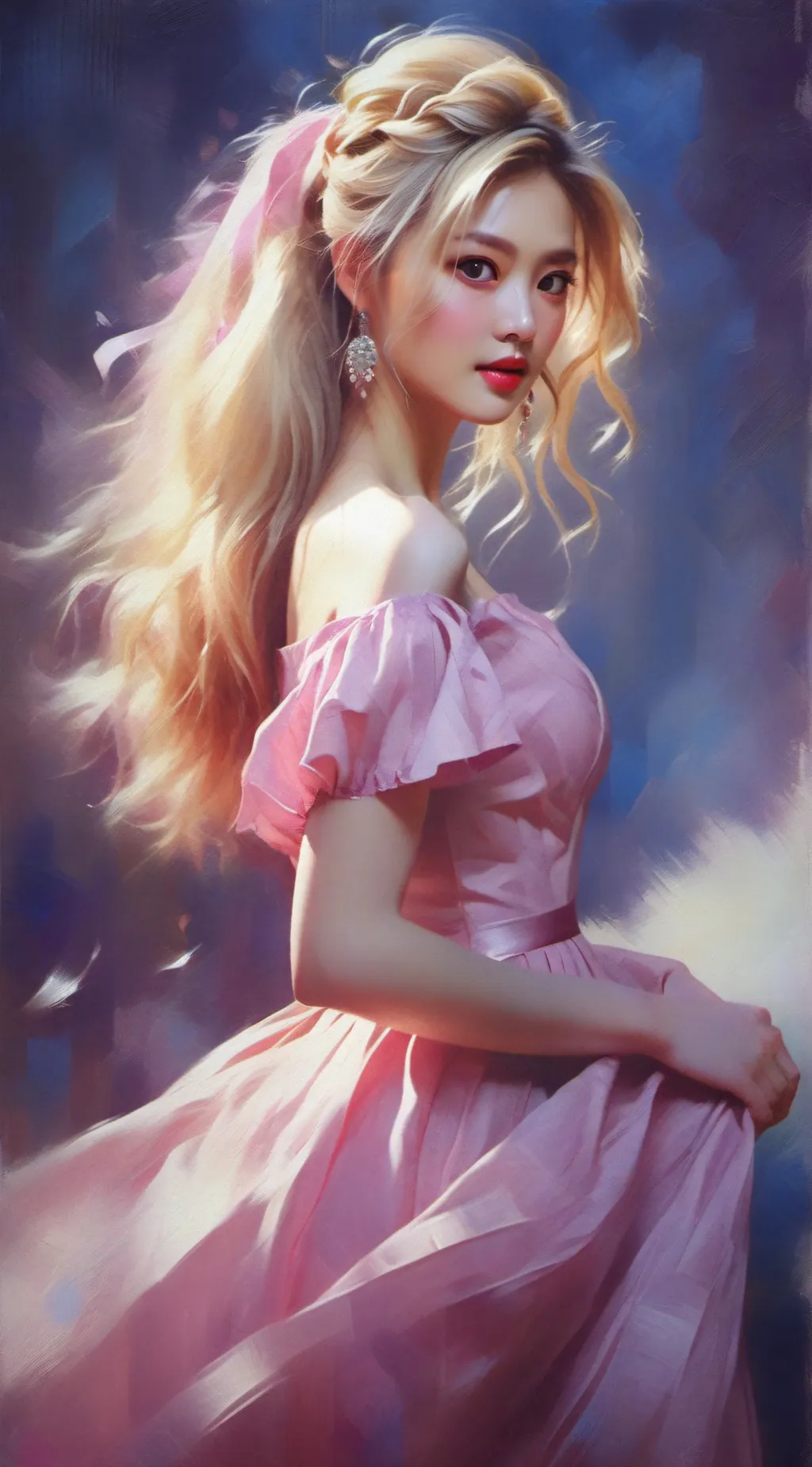 ai character: Lilly background