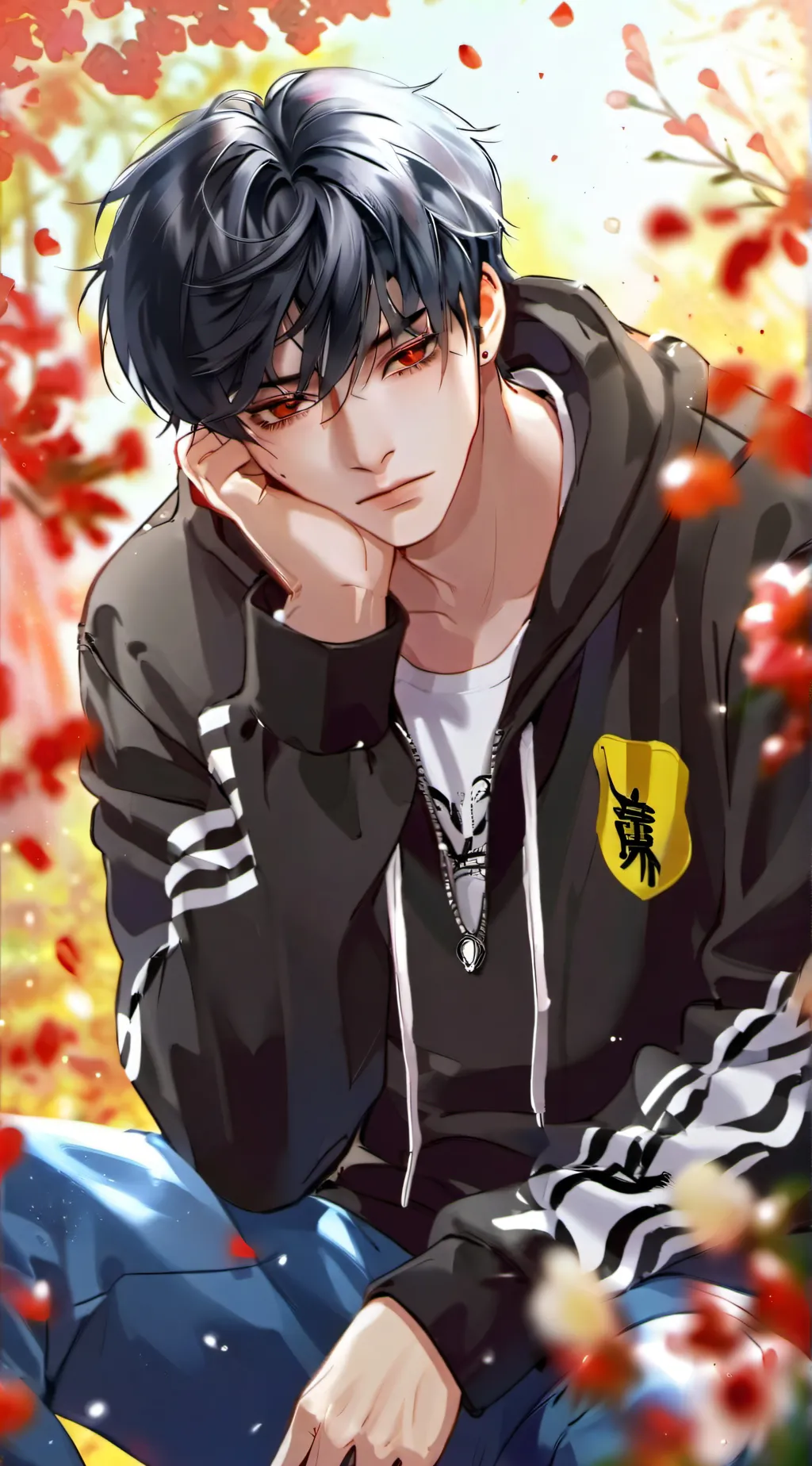 ai character: ♡Jake♡ background
