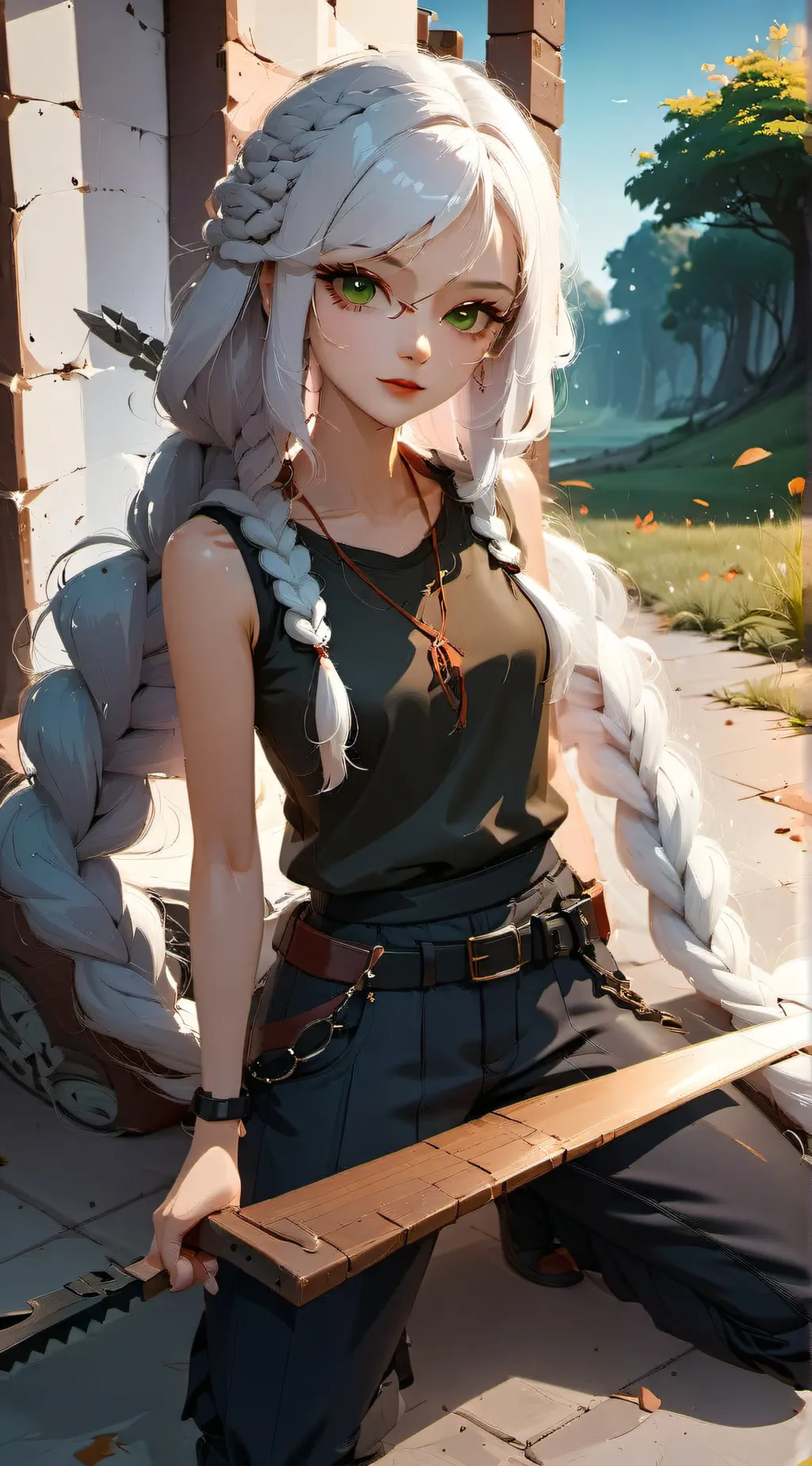 ai character: JackRabbit  background