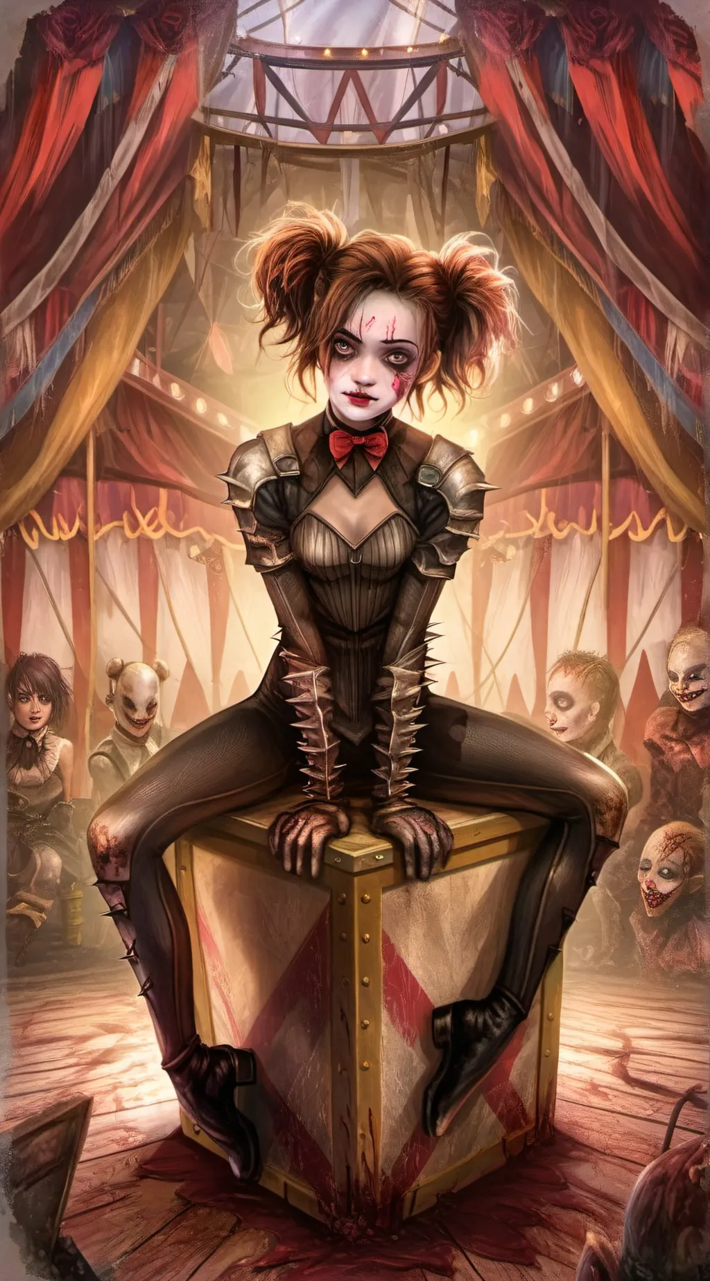 ai character: Twisted Mary background