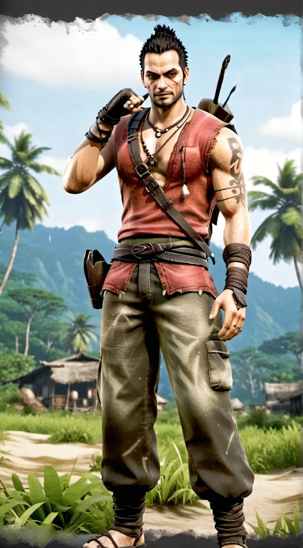 ai character: Vaas background