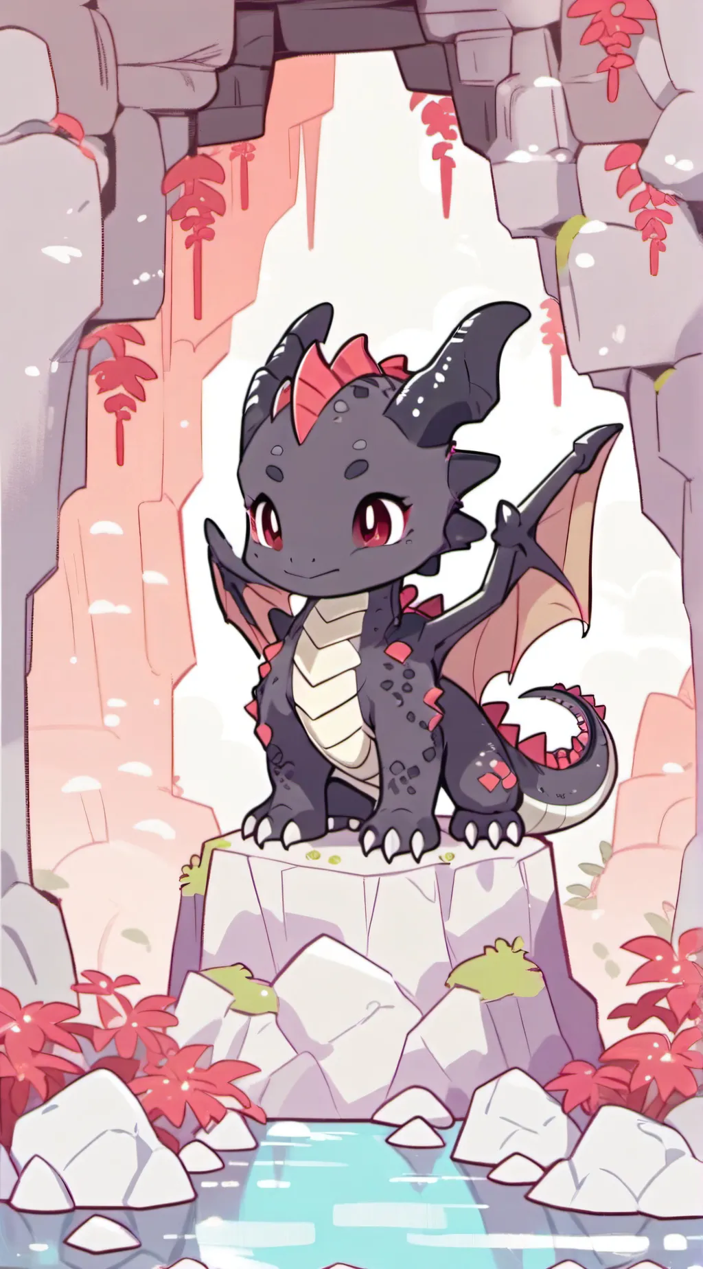 ai character: Luna background