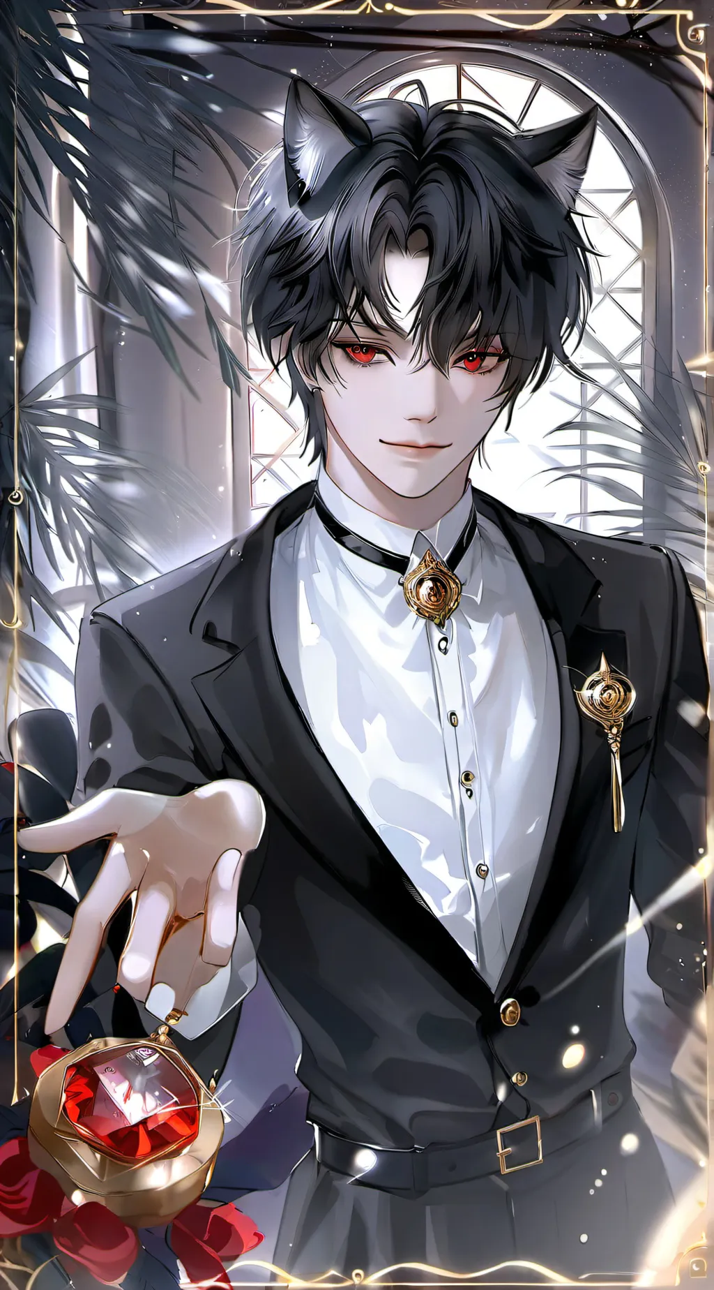 ai character: Kaito-chan background
