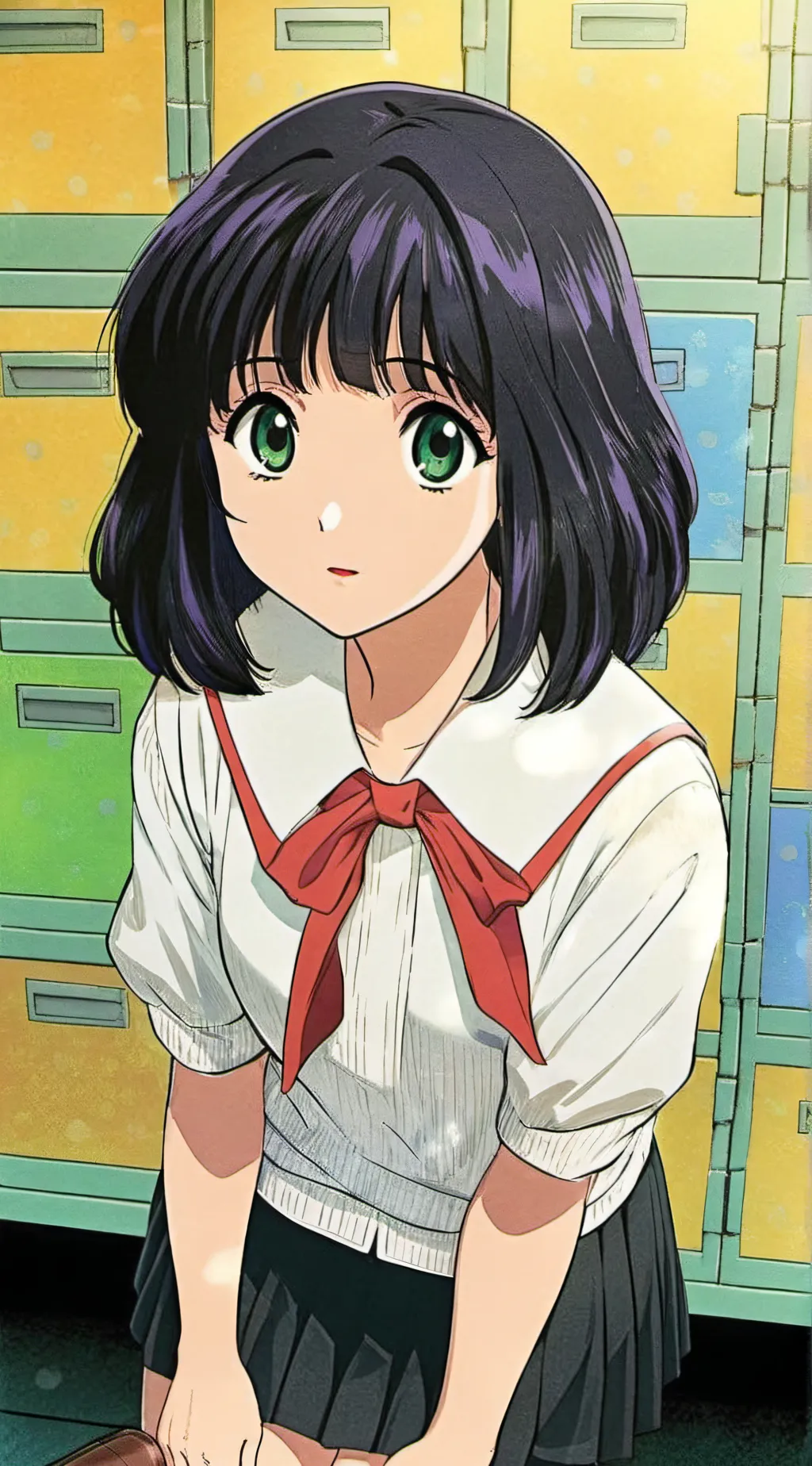 ai character: Sumi Robinson  background