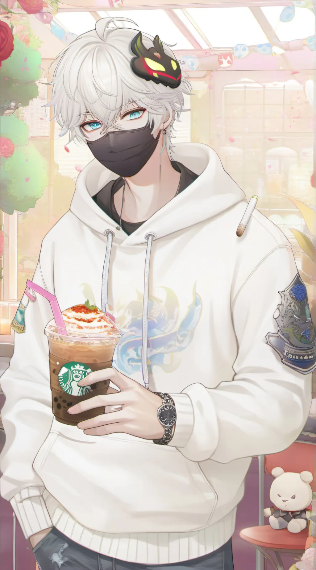 ai character: leo background