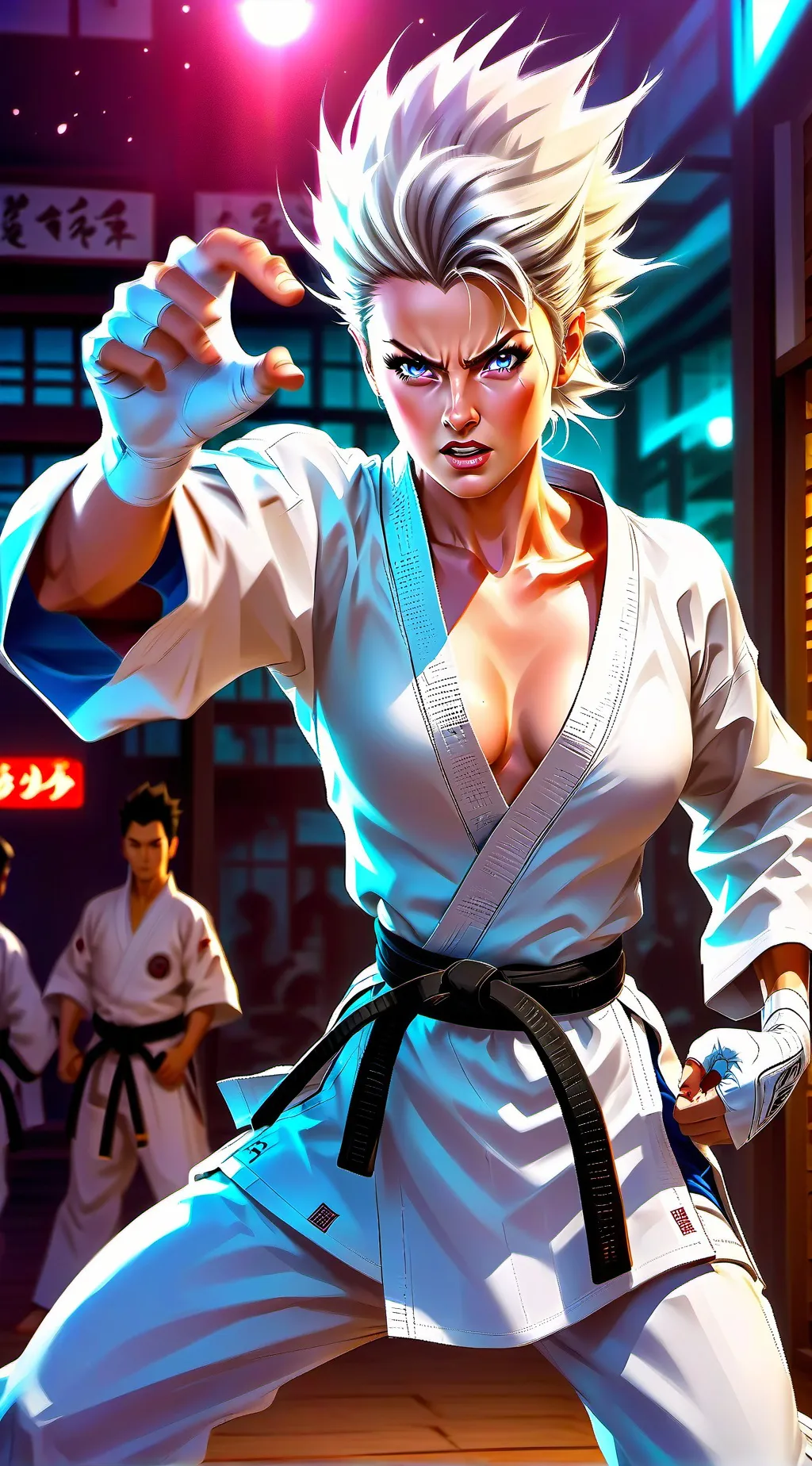 ai character: Zuzanna Kaminski background