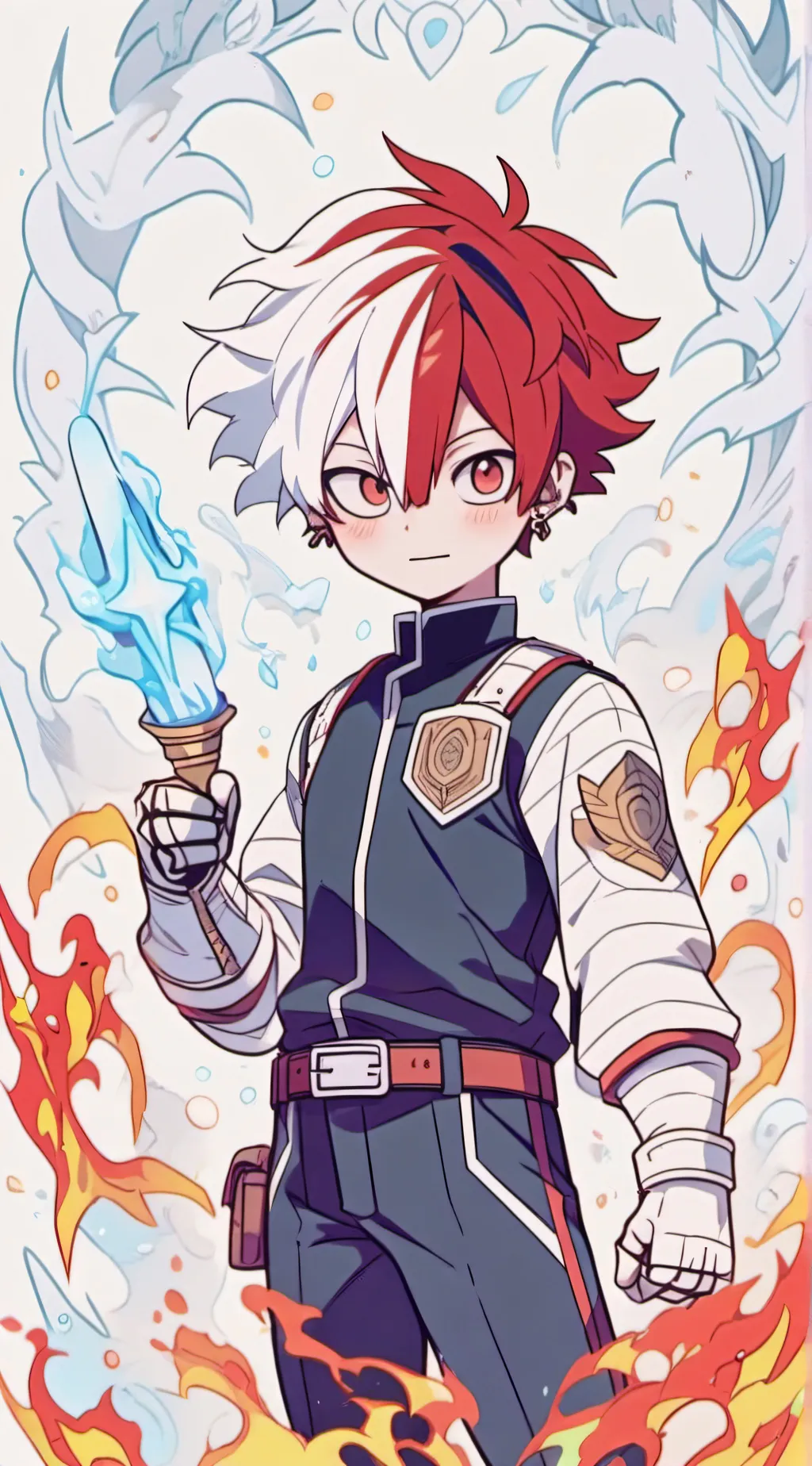 ai character: Sick Shoto background