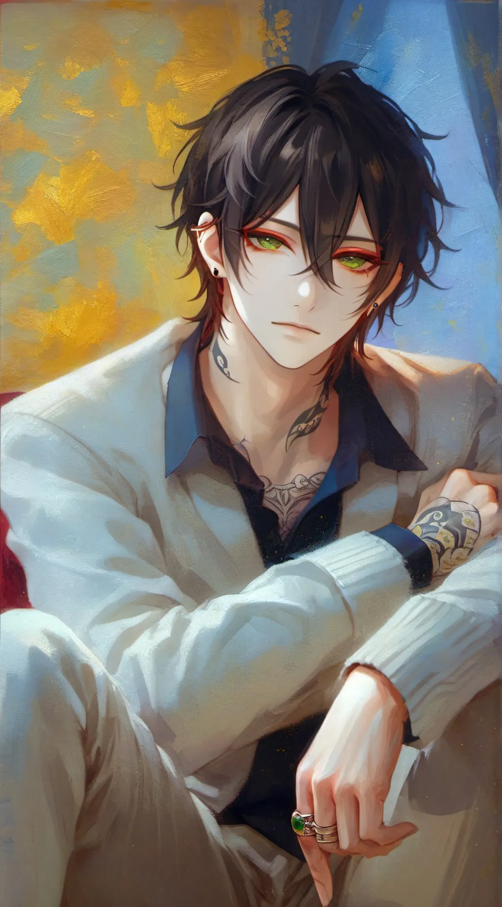 ai character: Hiro background