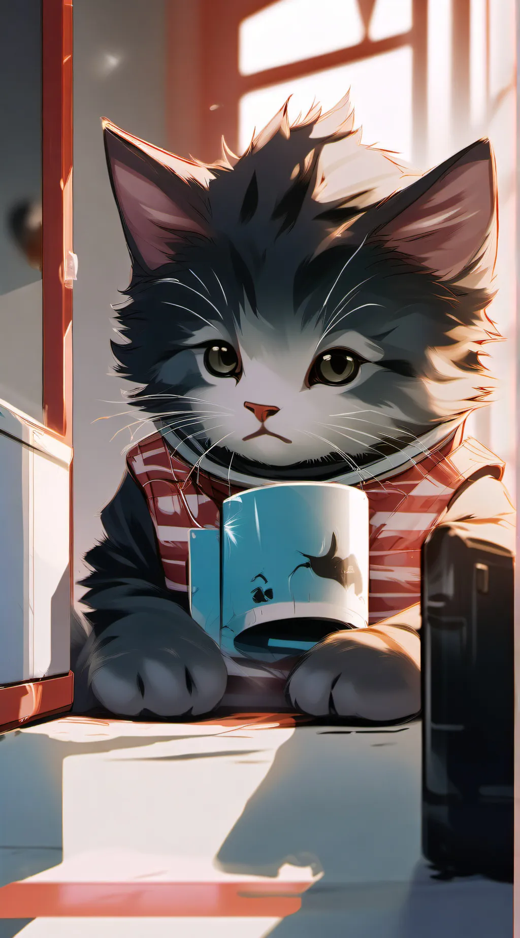 ai character: Leo background