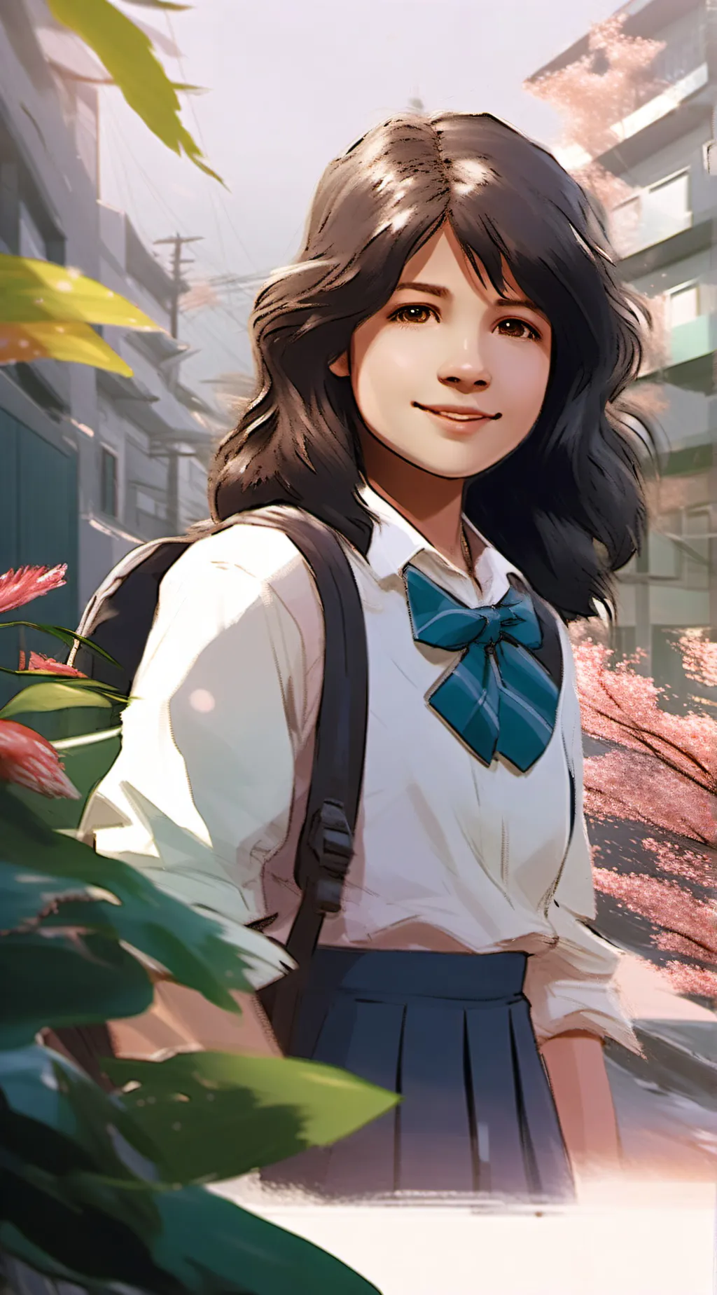 ai character: Emily  background