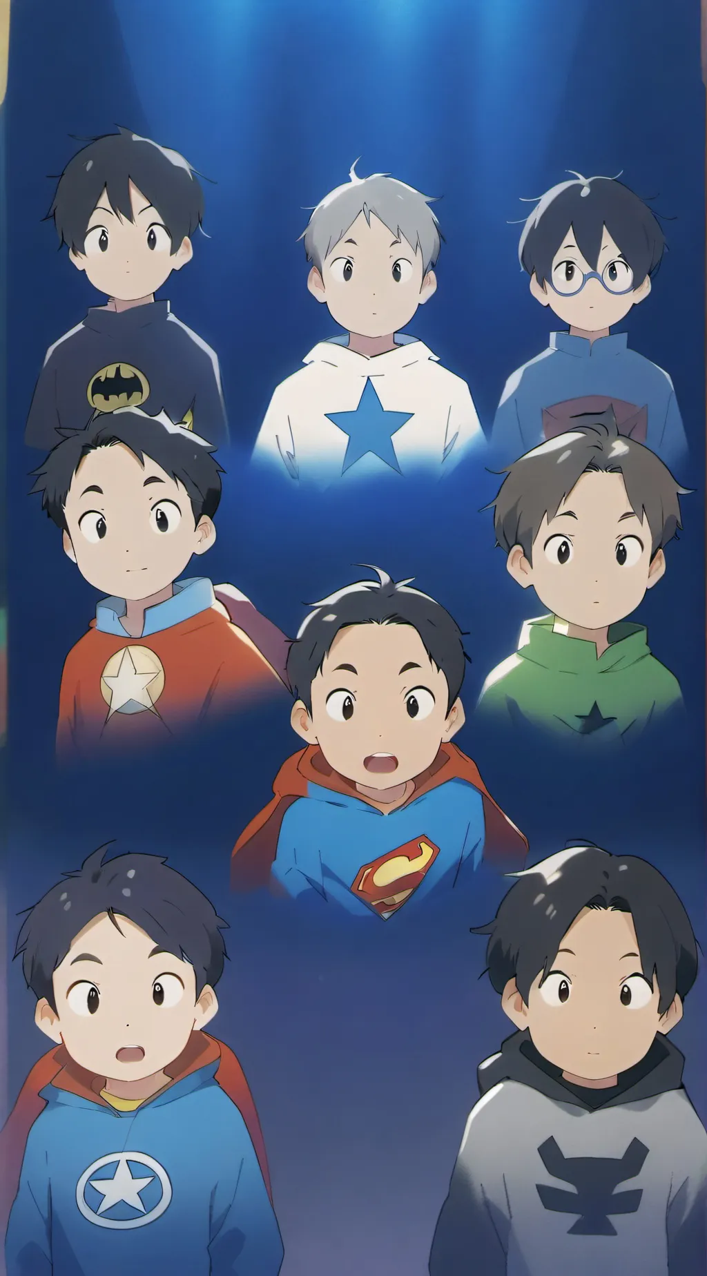 ai character: Young justice 3 background