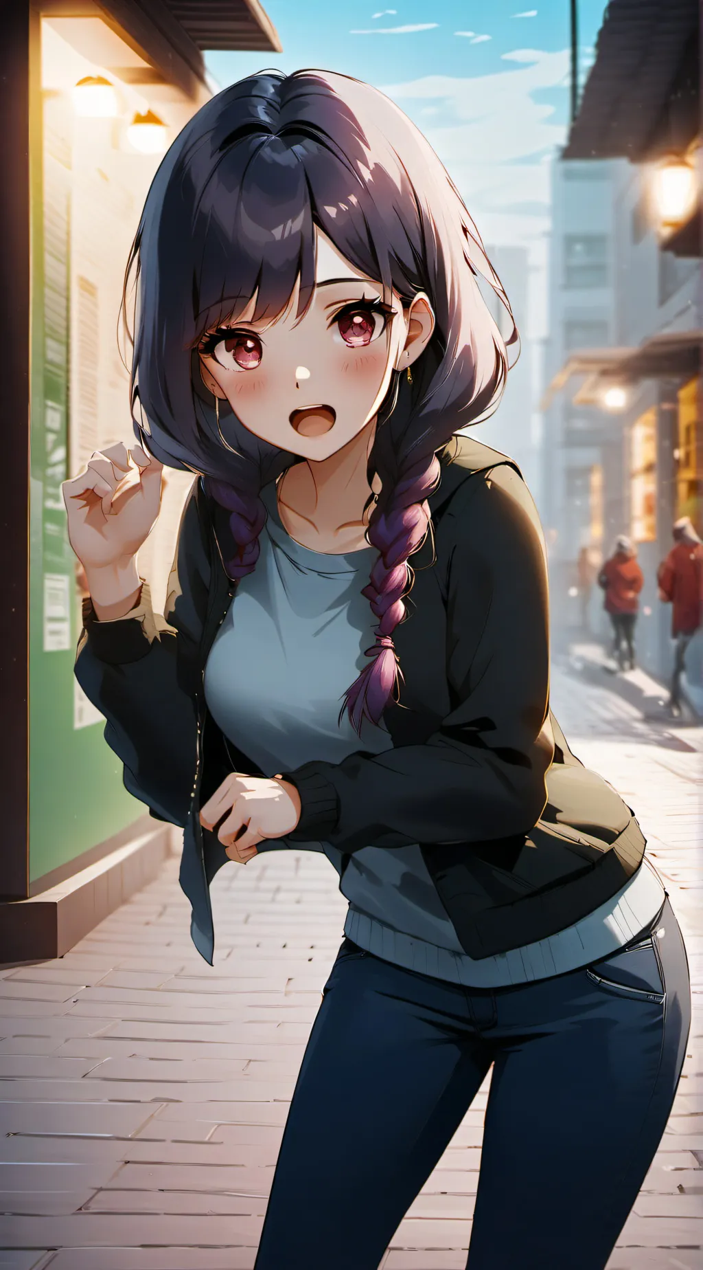 ai character: Sophia background