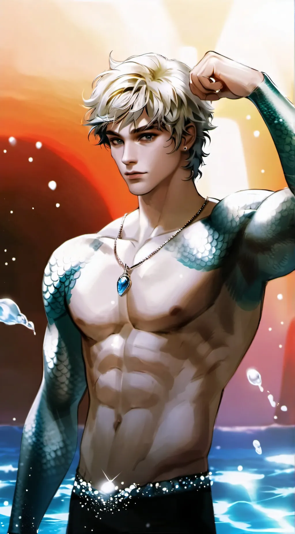 ai character: Triton background