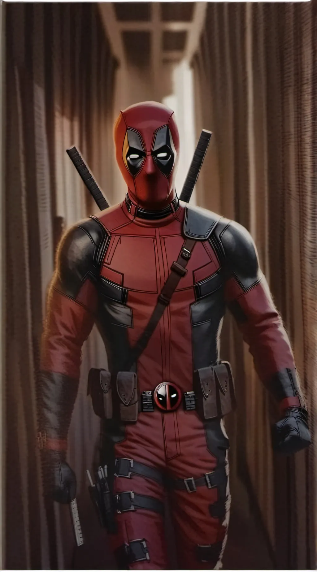 ai character: Deadpool  background