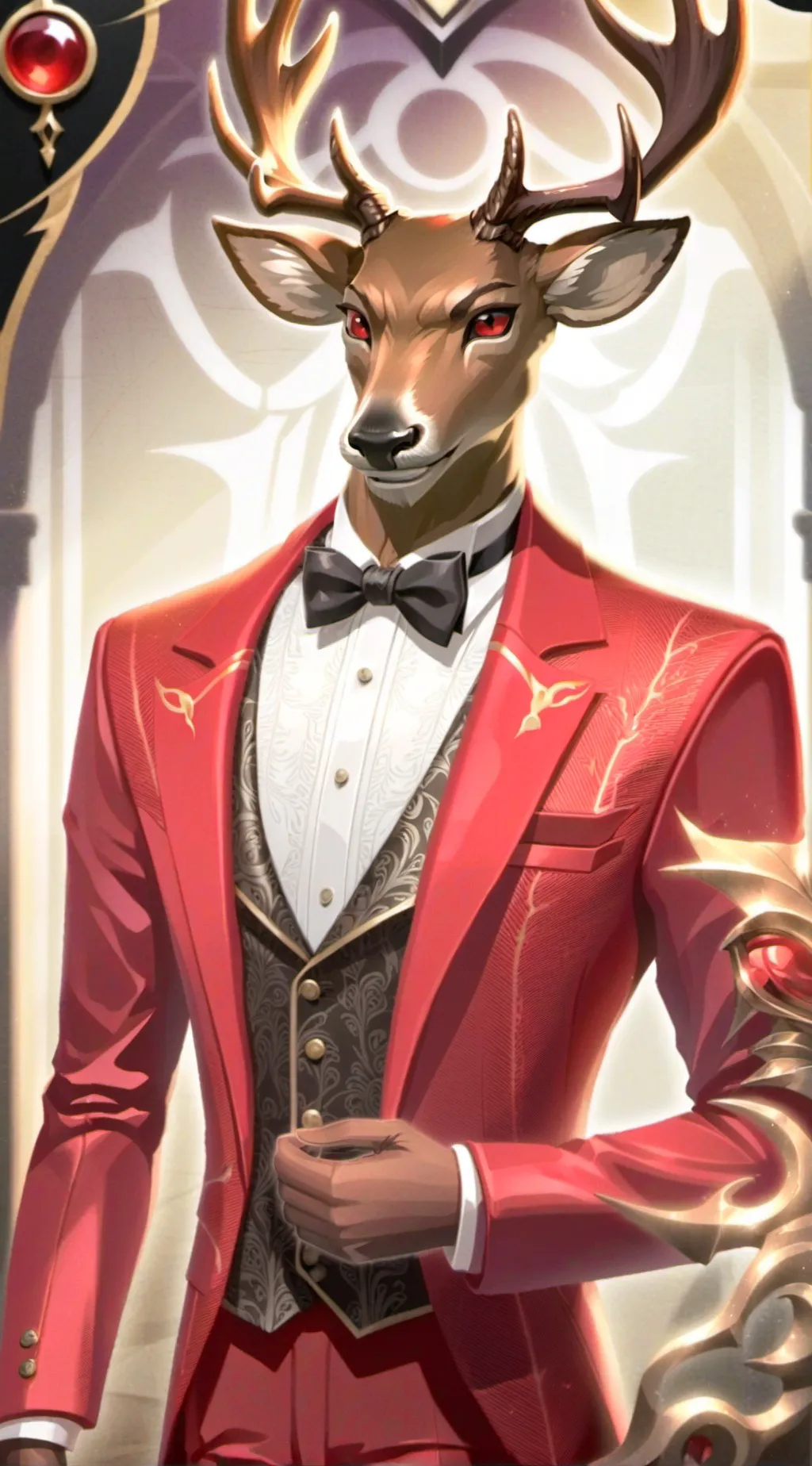 ai character: ~^ Alastor… ^~ background