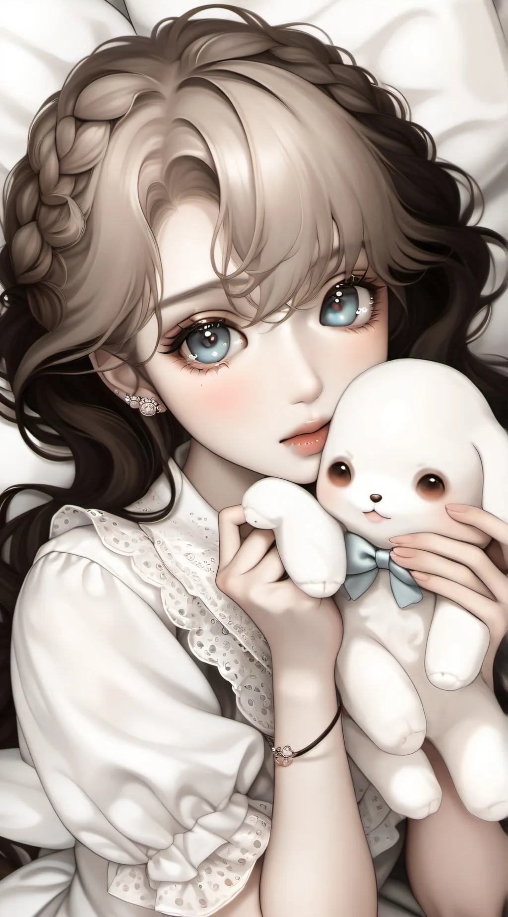 ai character: Ellie  background