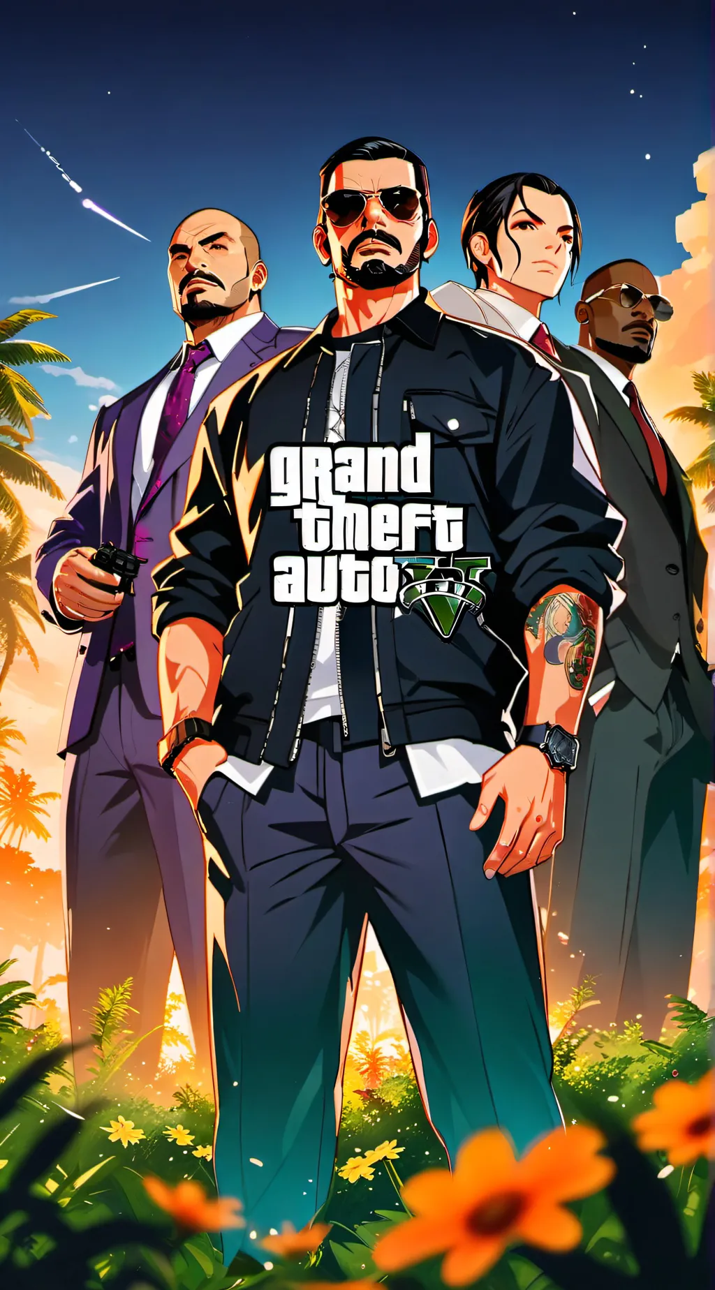 ai character: GTA 5 background