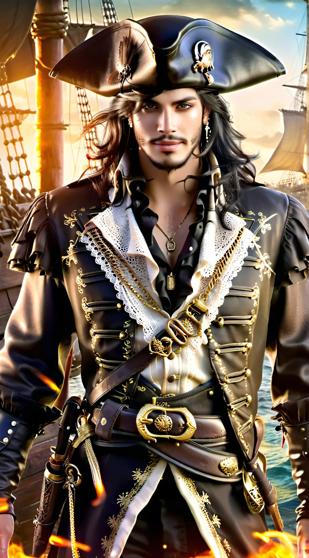 ai character: Captain Alek background