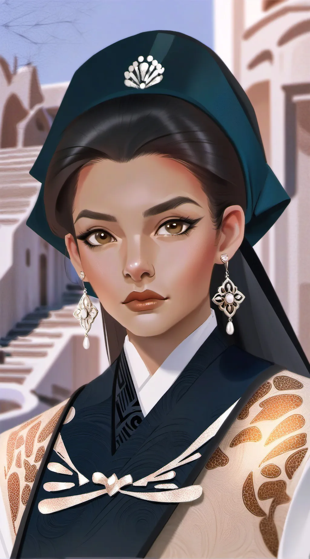 ai character: Katelyn  background