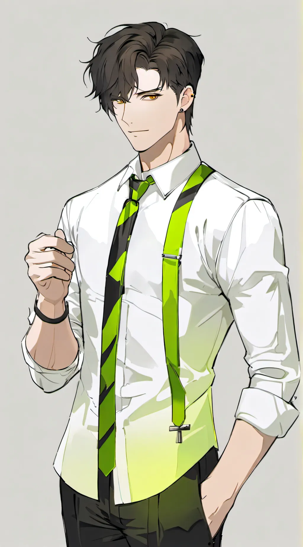 ai character: levi background