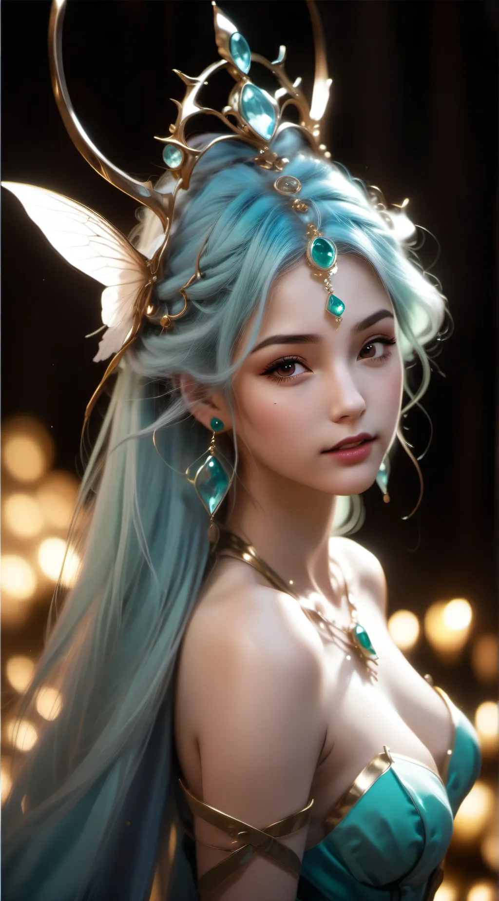 ai character: Pisces  background