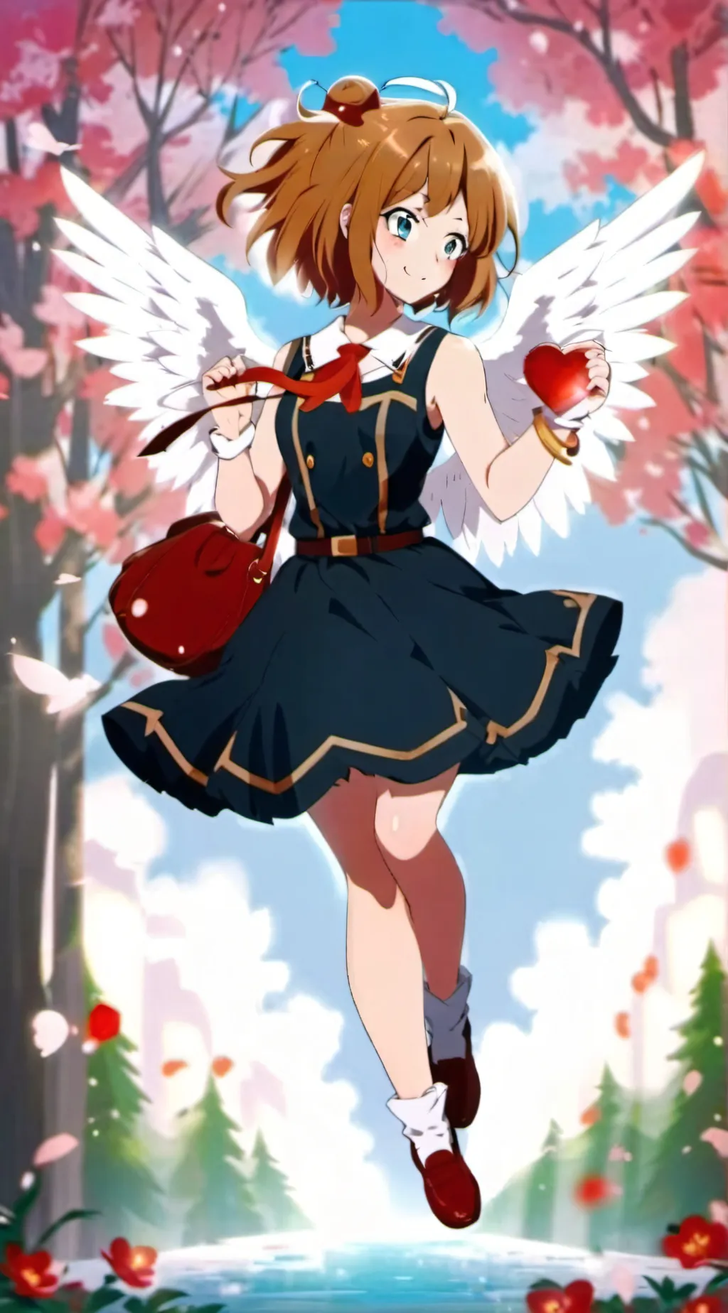 ai character: Mha Cupid  background