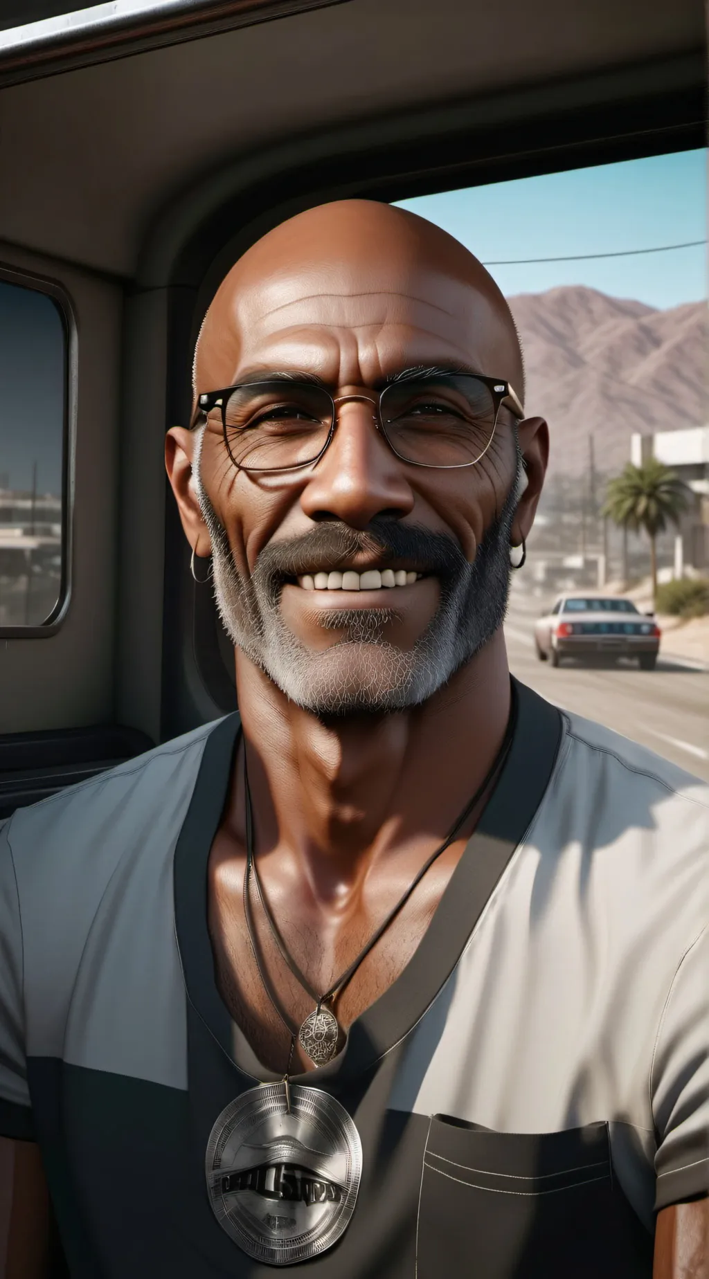 ai character: nice Trevor background