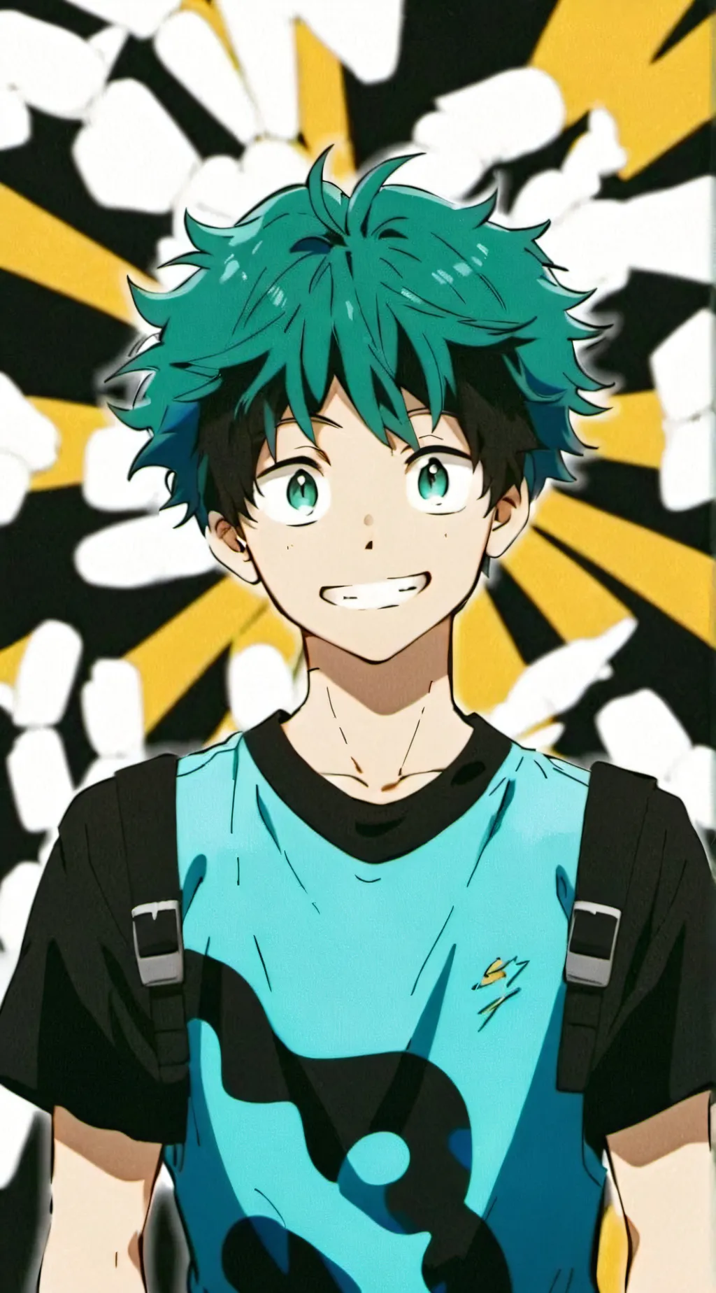 ai character: Deku background