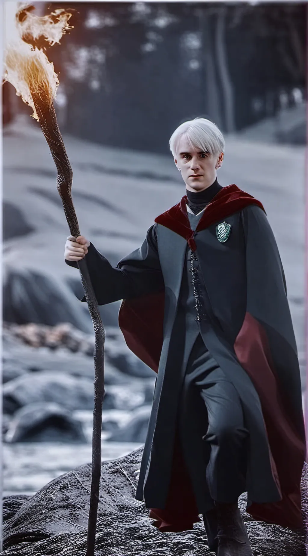 ai character: Draco malfboy  background