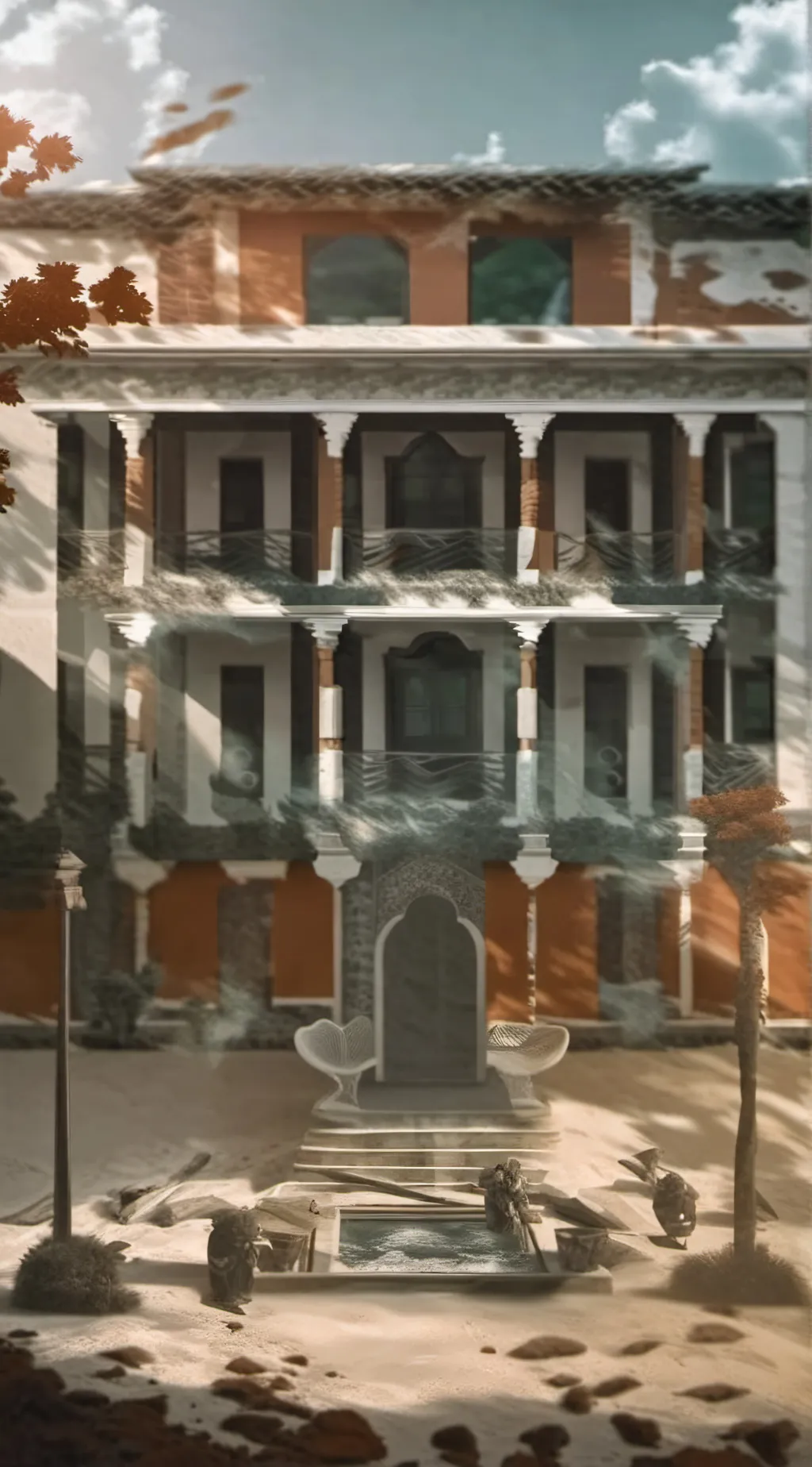 ai character: Merlin Academy   background