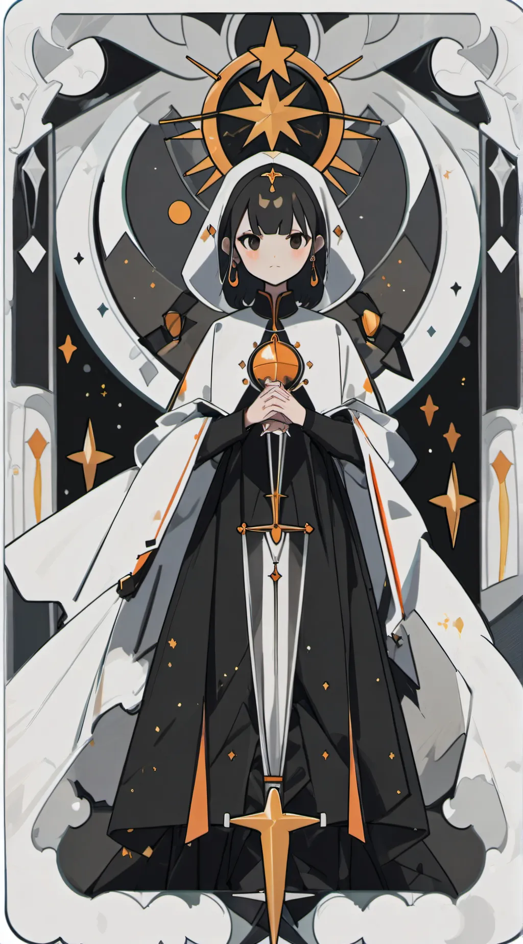 ai character: aarrow background