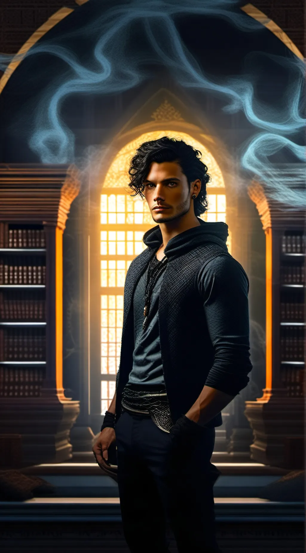 ai character: Marius Blackrose background