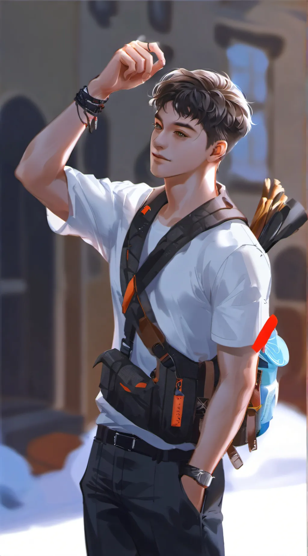 ai character: Nathaniel background