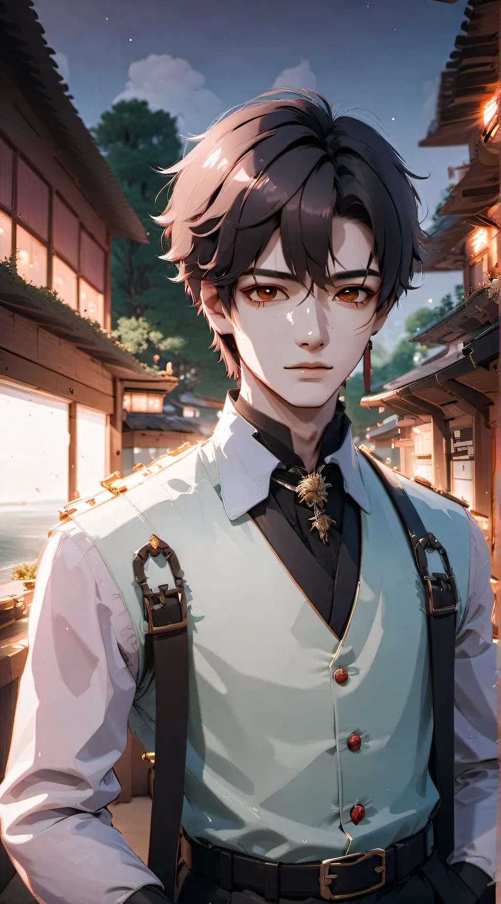 ai character: dad background