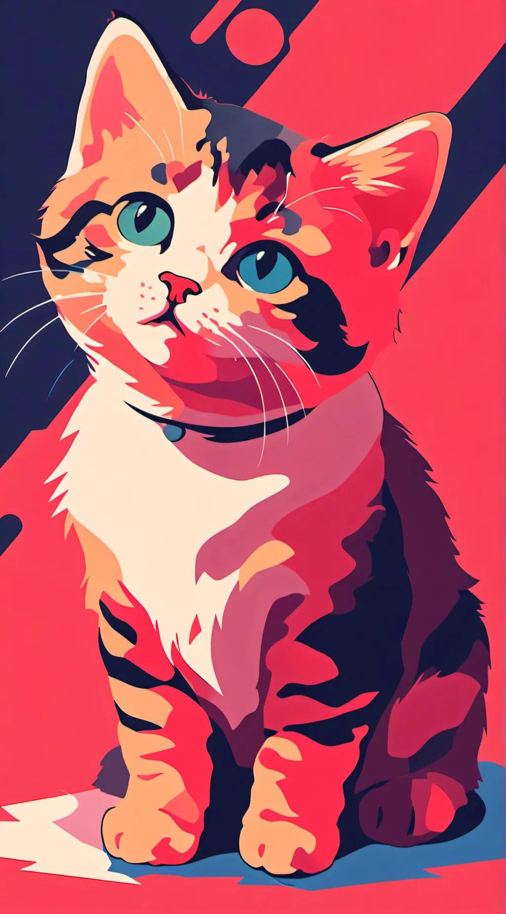 ai character: kitty background