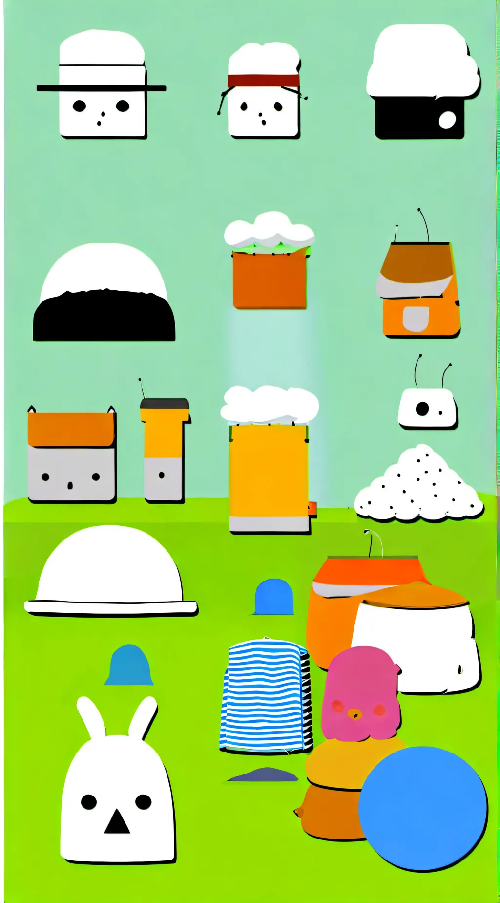 ai character: BFB background