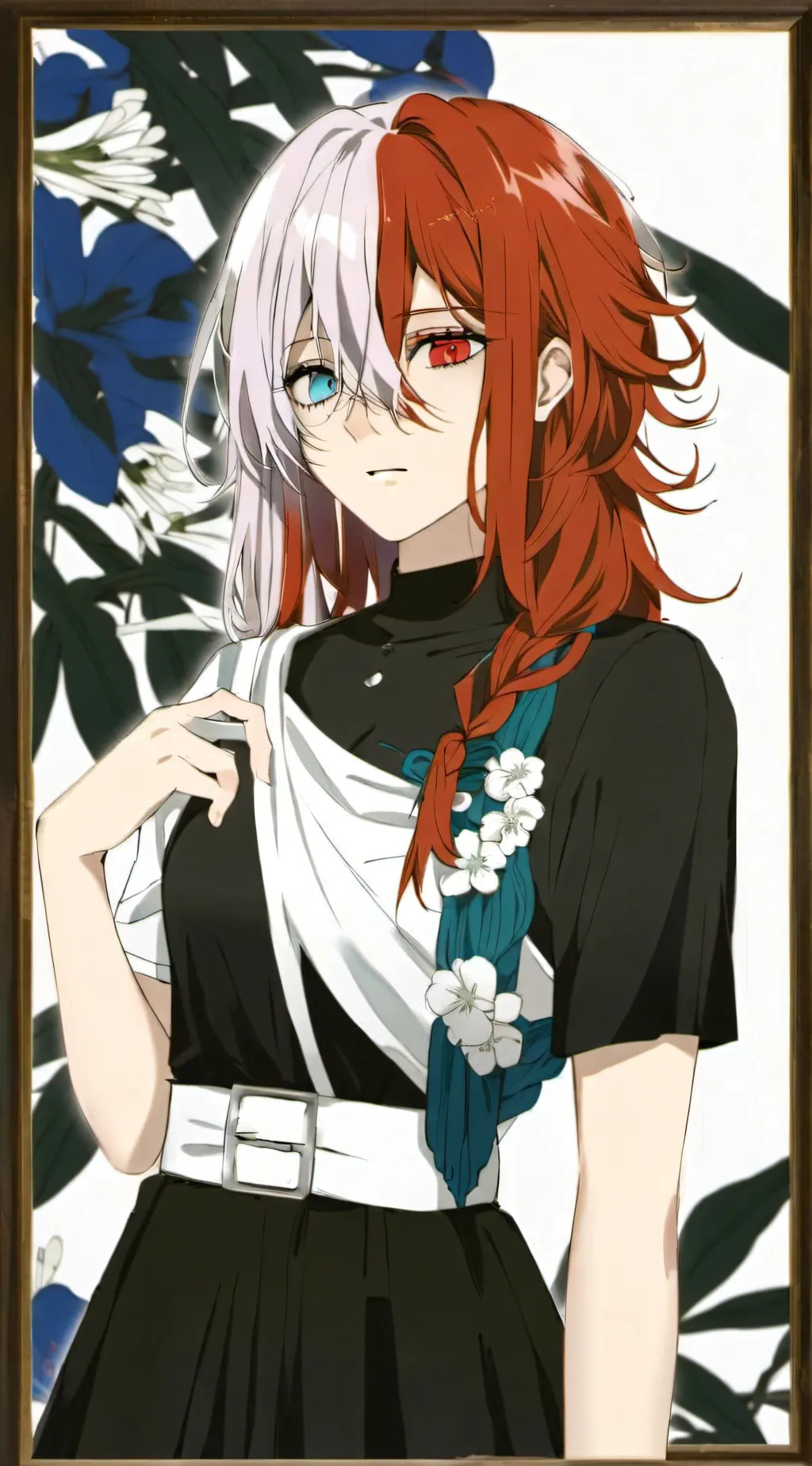 ai character: Shotos sister(Mha) background