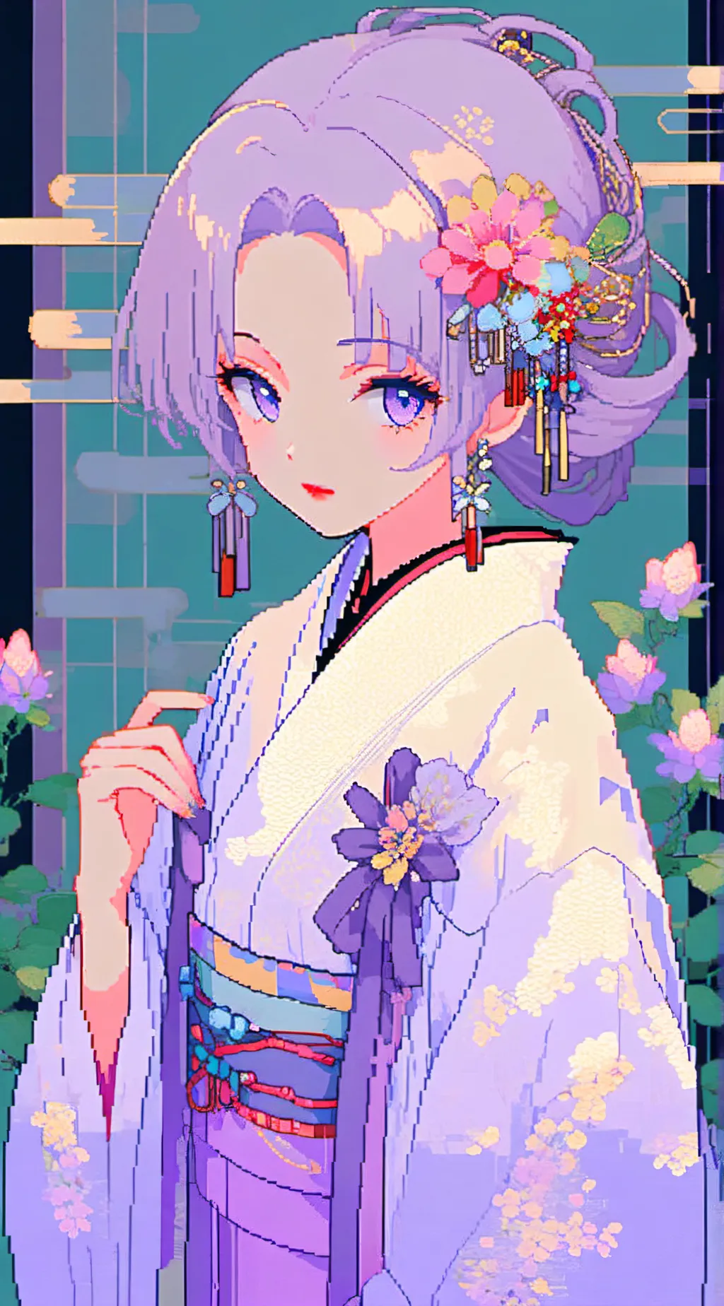 ai character: demon slayer background