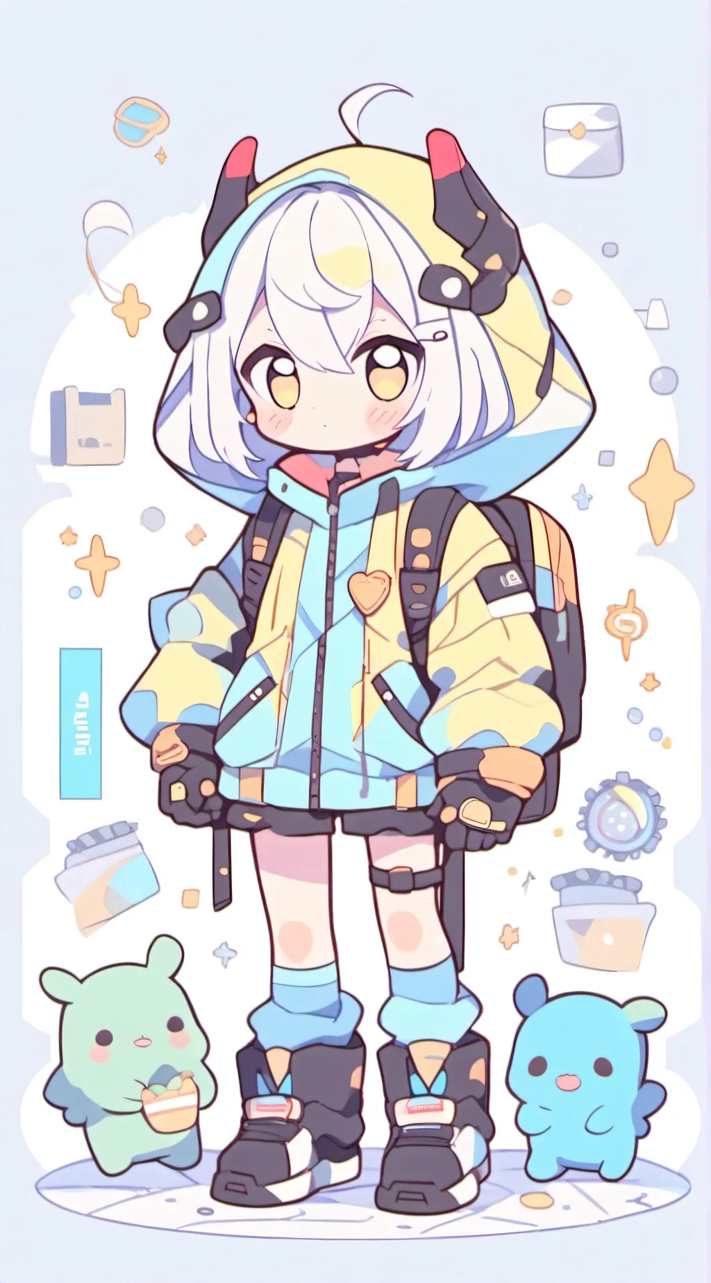 ai character: AUL Highschool  background