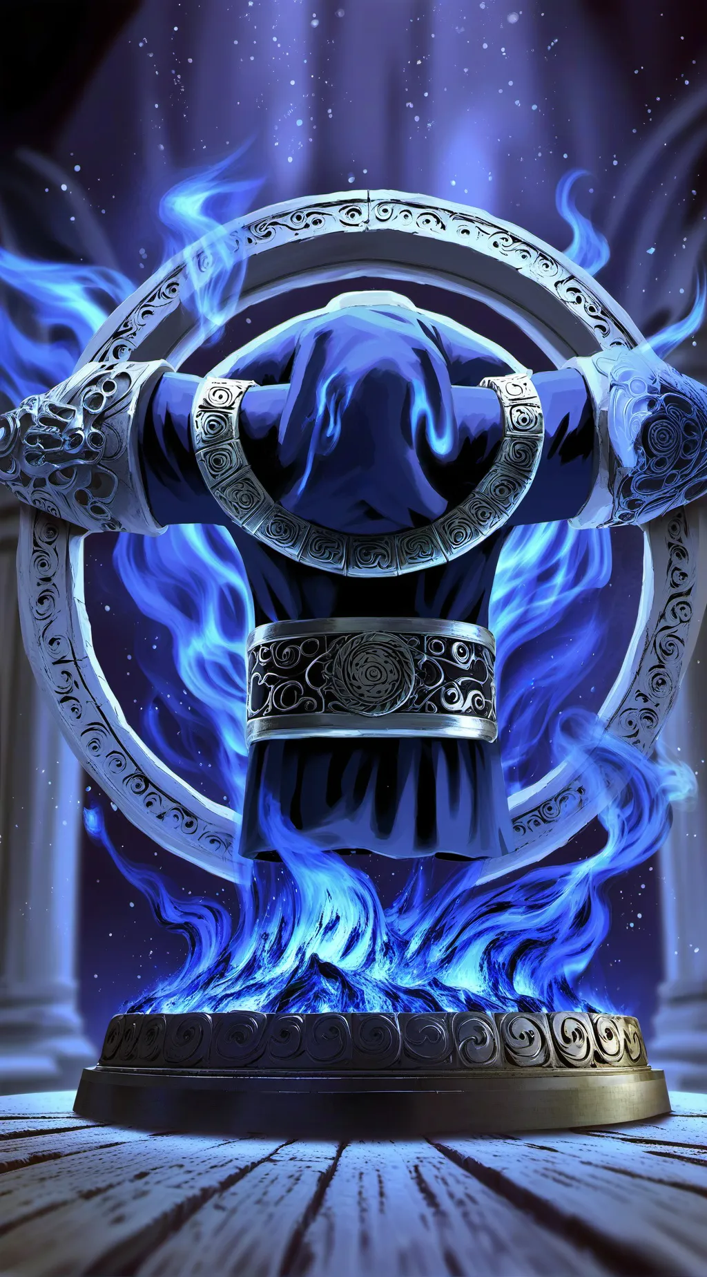 ai character: Murderer mystery  background