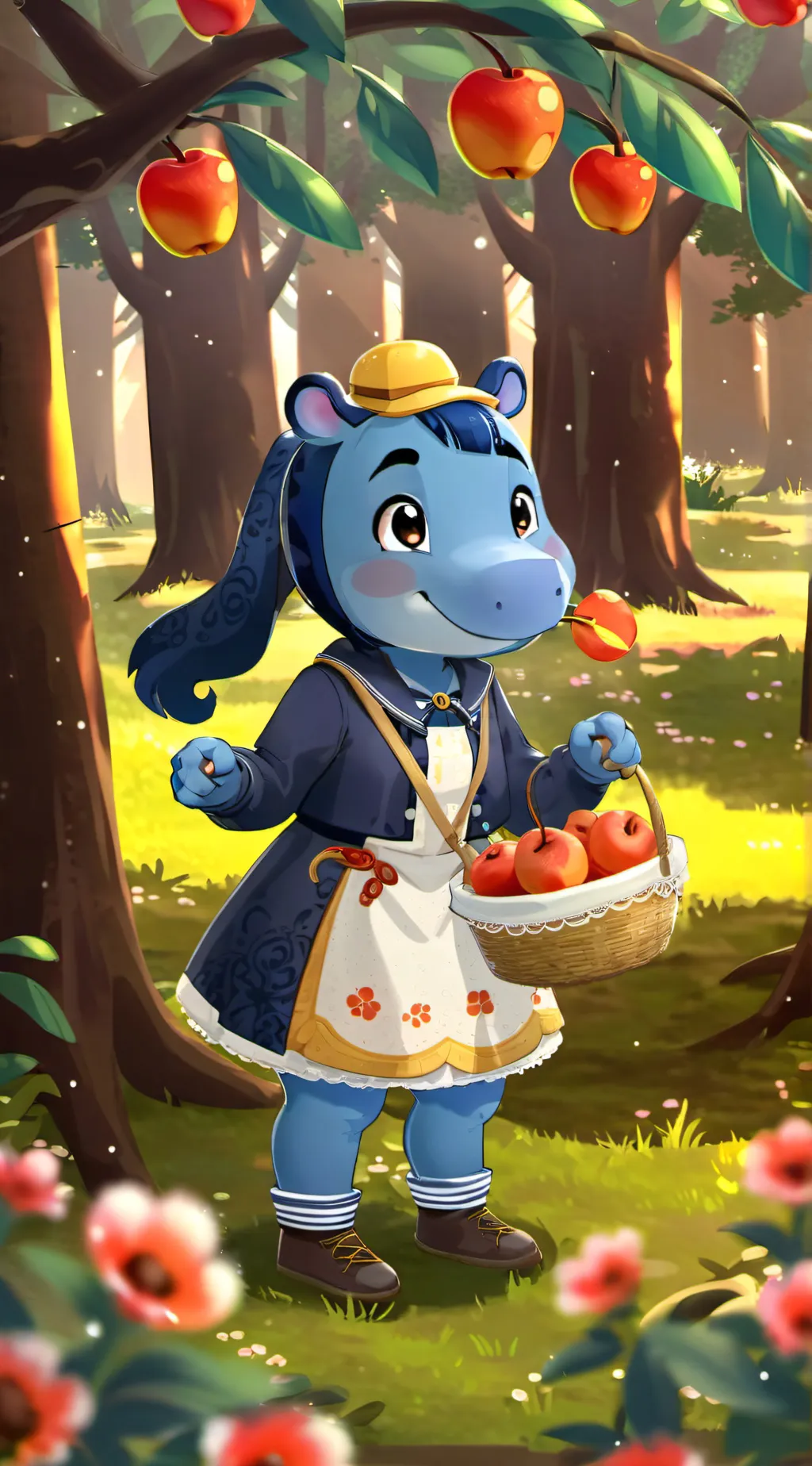 ai character: Bertha background